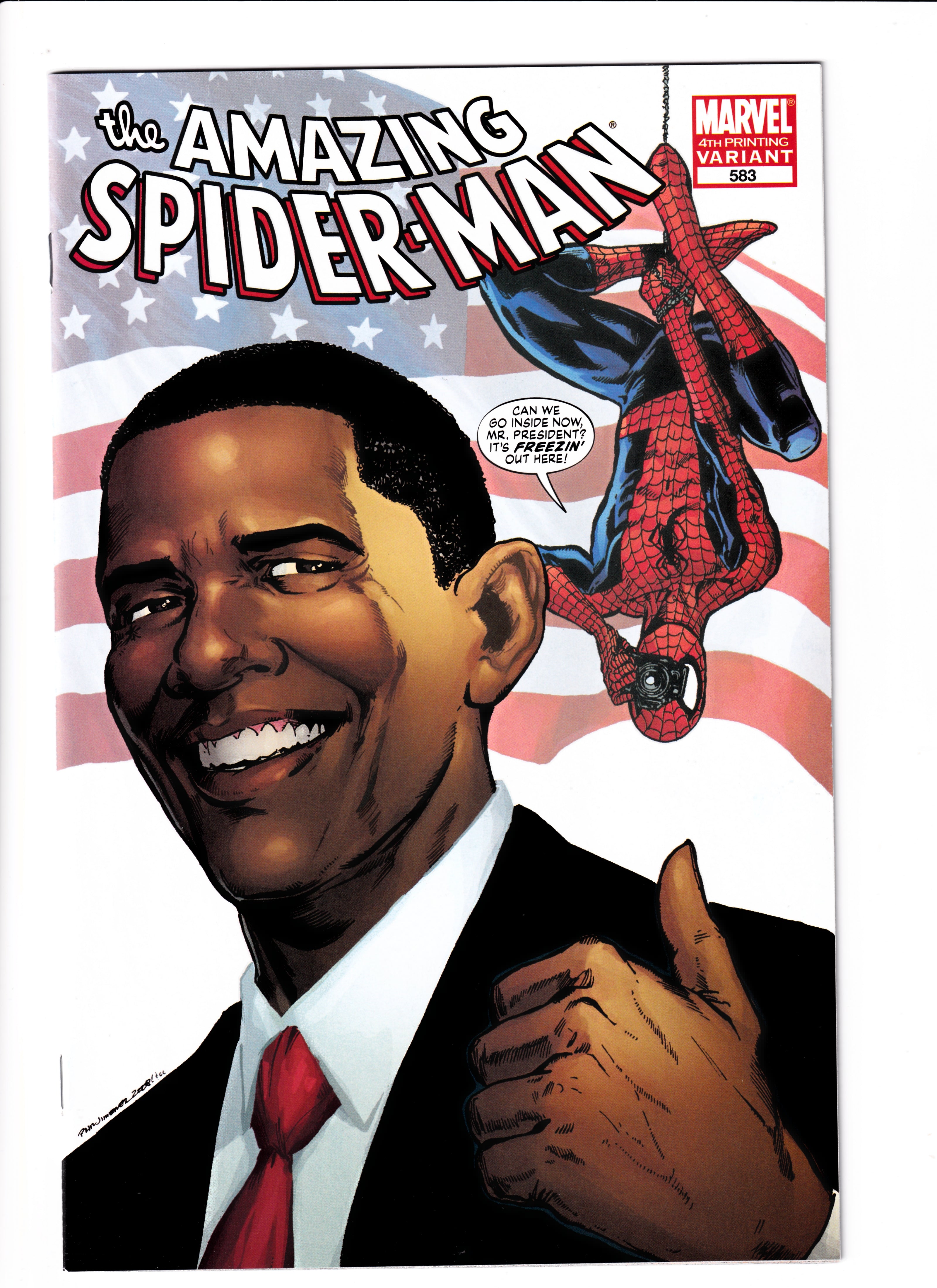 Amazing Spider-Man #583 4th Print NM (9.4) (2009)
