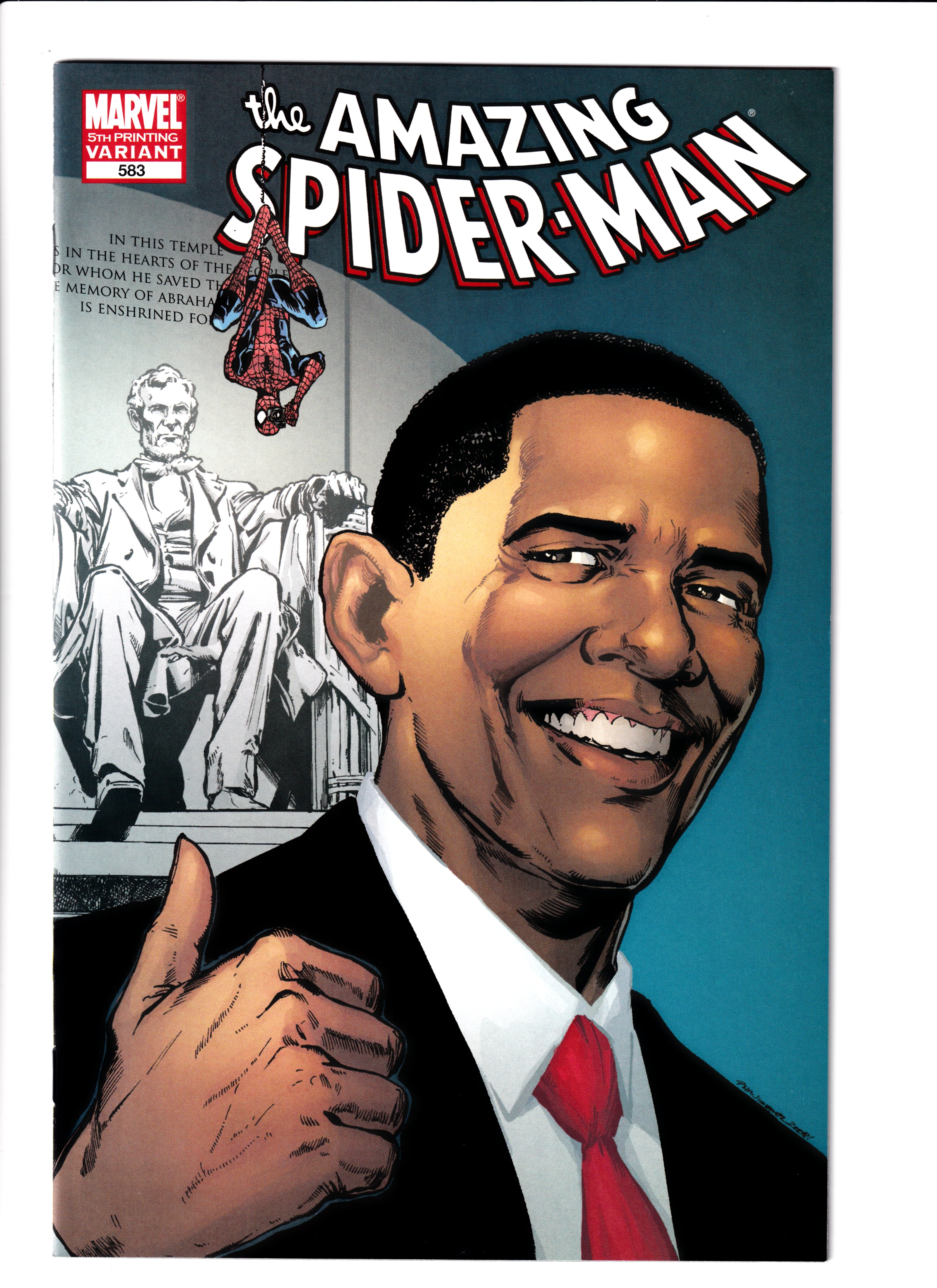 Amazing Spider-Man #583 5th Print NM (9.4) (2009)