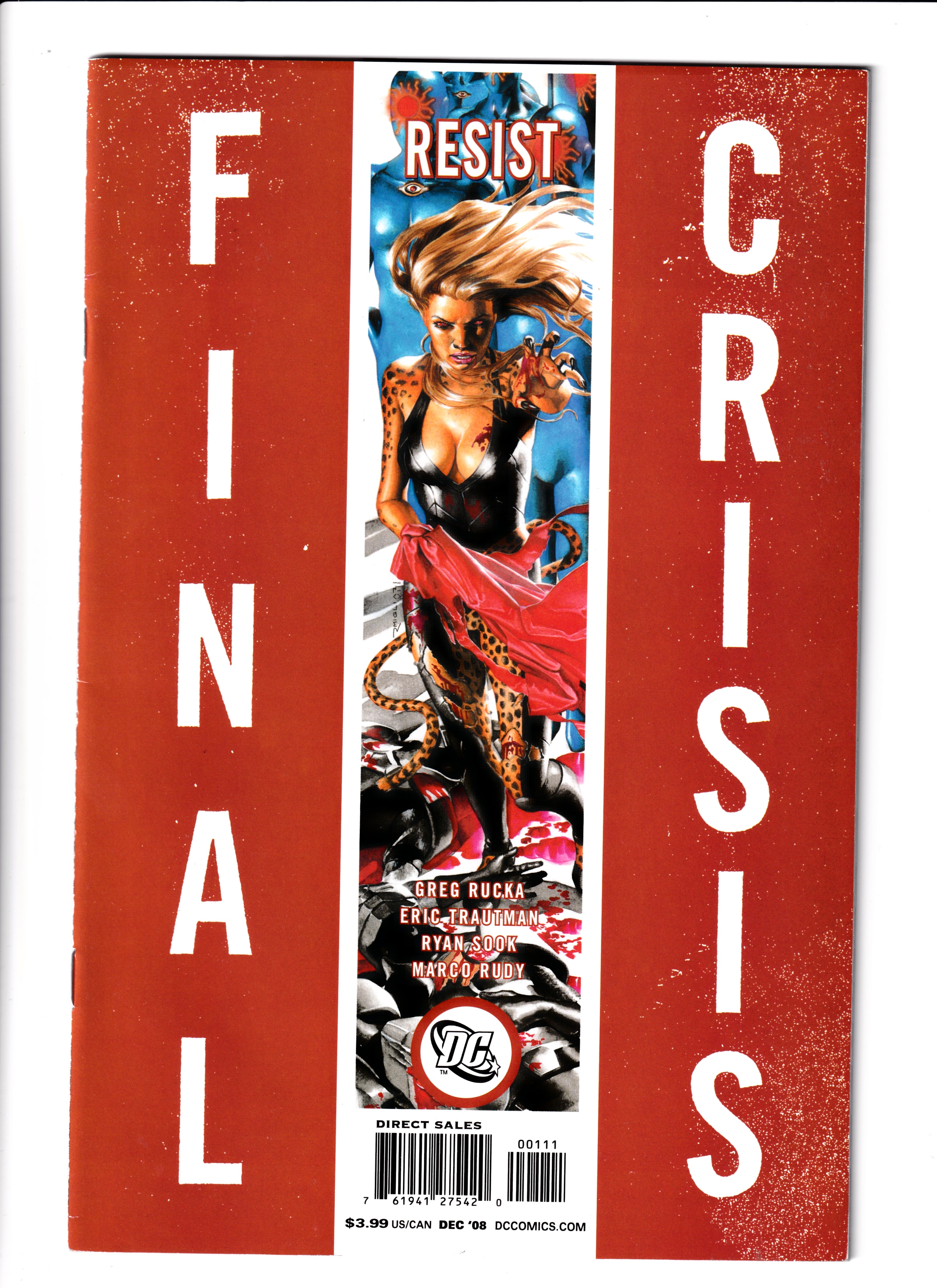 Final Crisis: Resis B CVR NM (9.4) (2008)