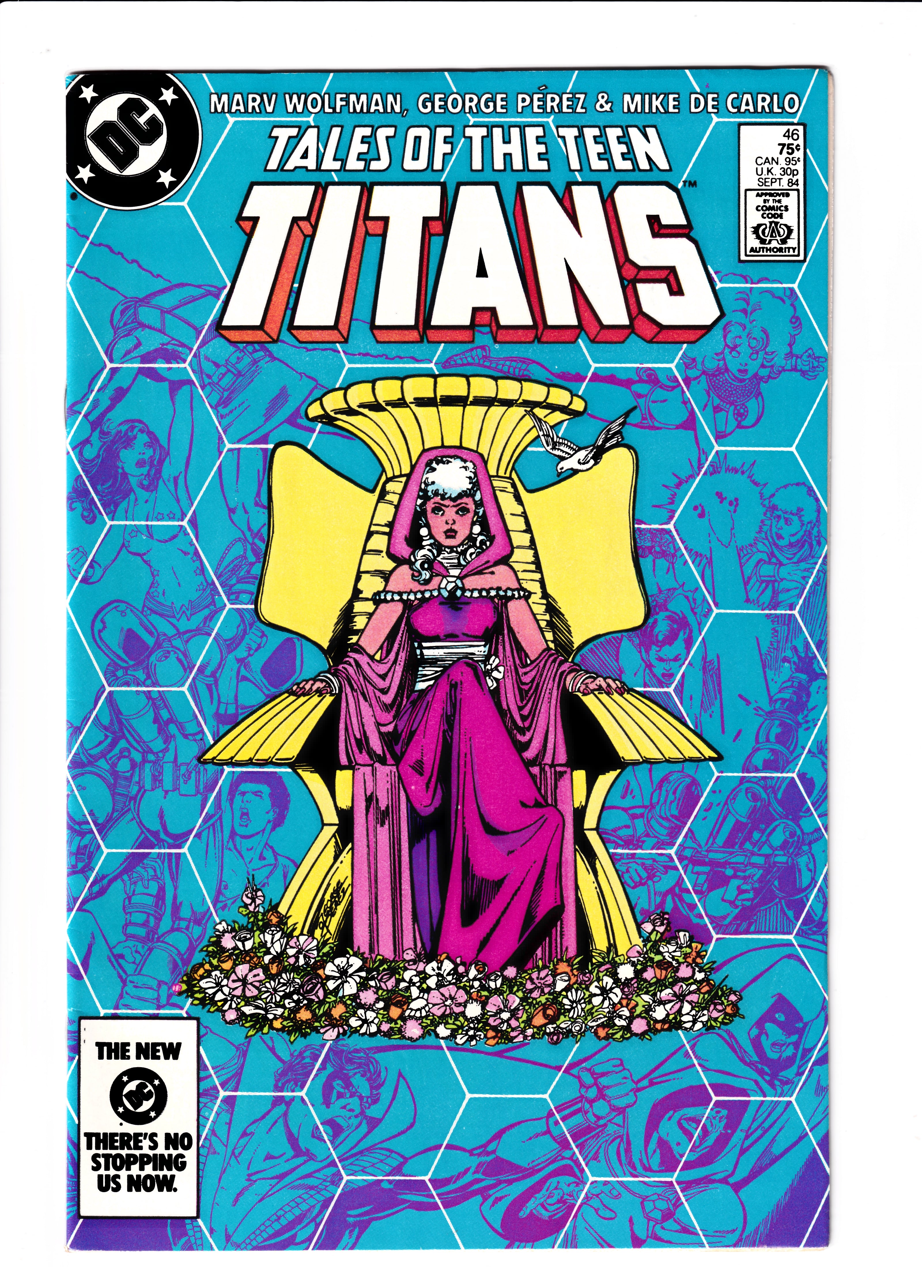 Tales of The Teen Titans #46 Mid Grade (1984)