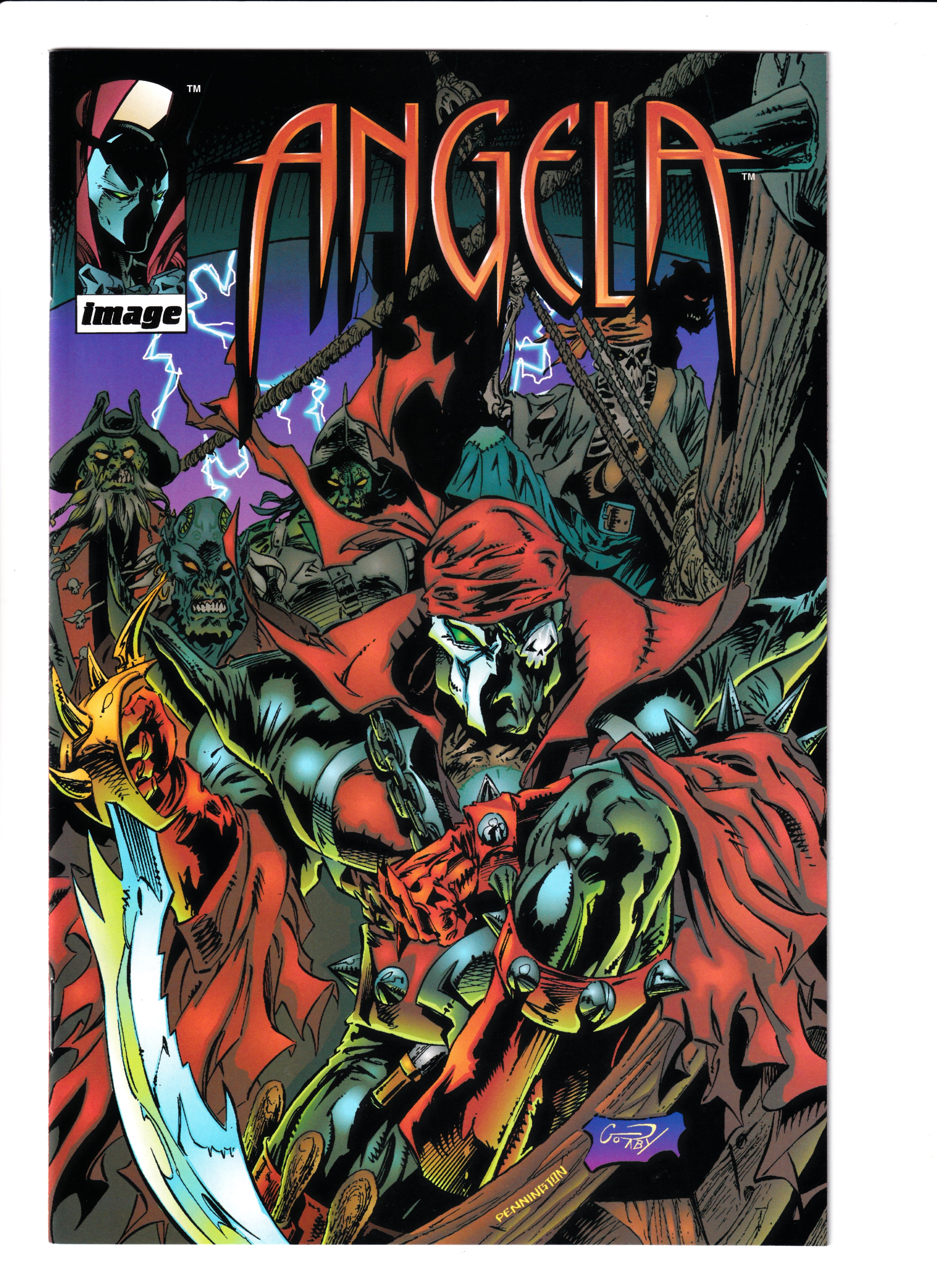 Angela Special #1 Retailer Incentive NM (9.6) (1995)