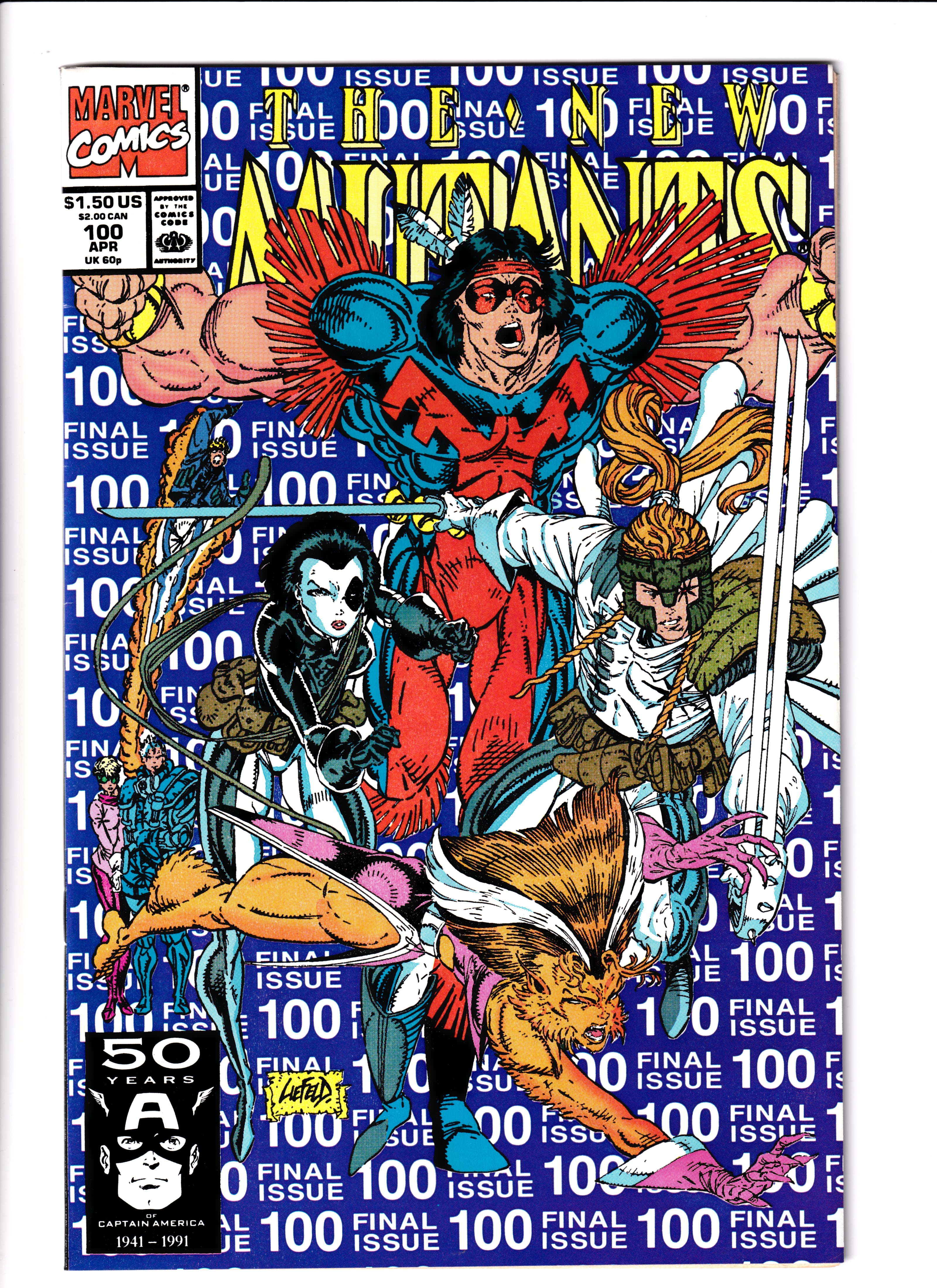 New Mutants #100 NM (9.2) (1991)