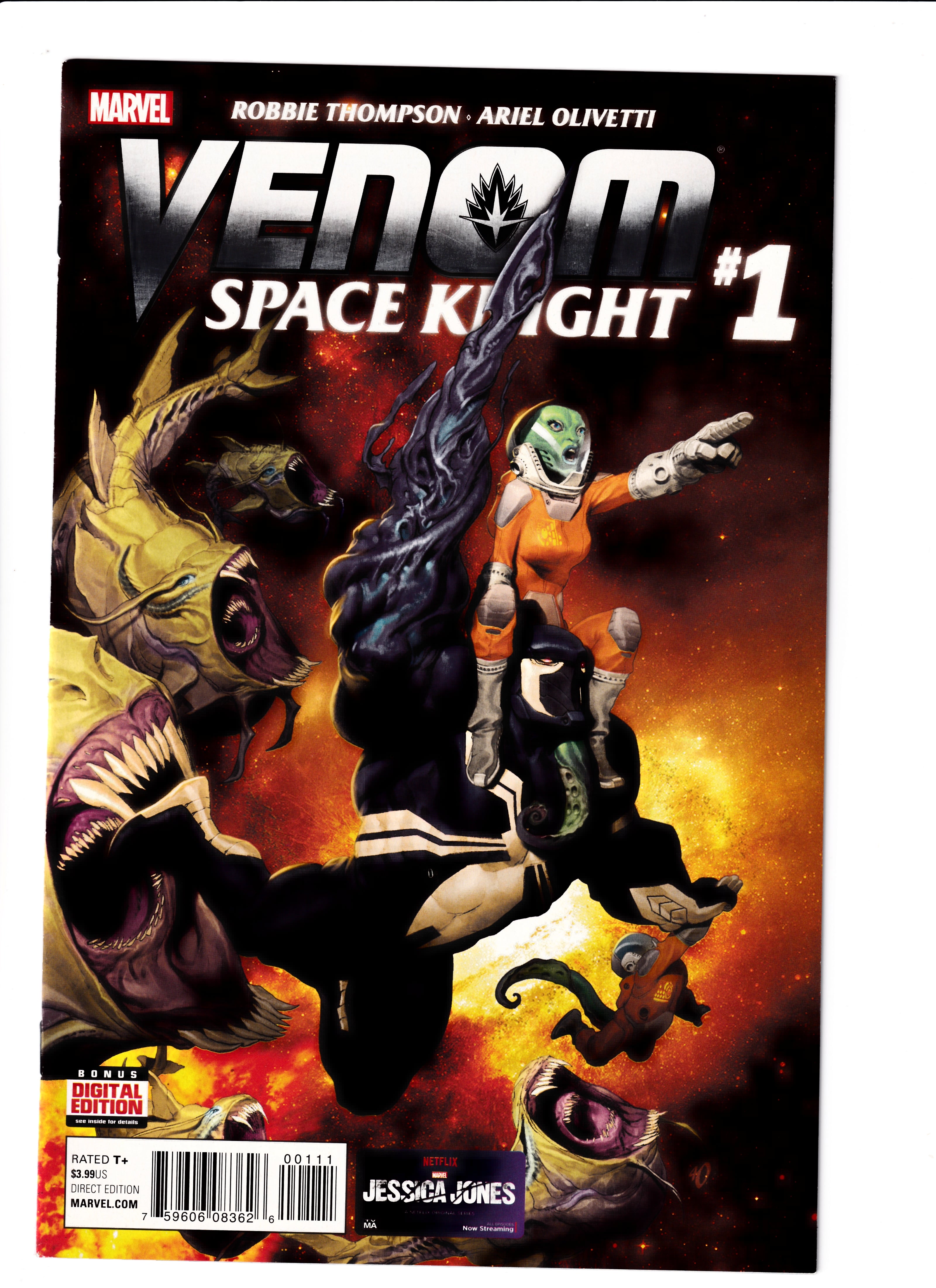 Venom Space Knight #1 NM (9.4) (2016)