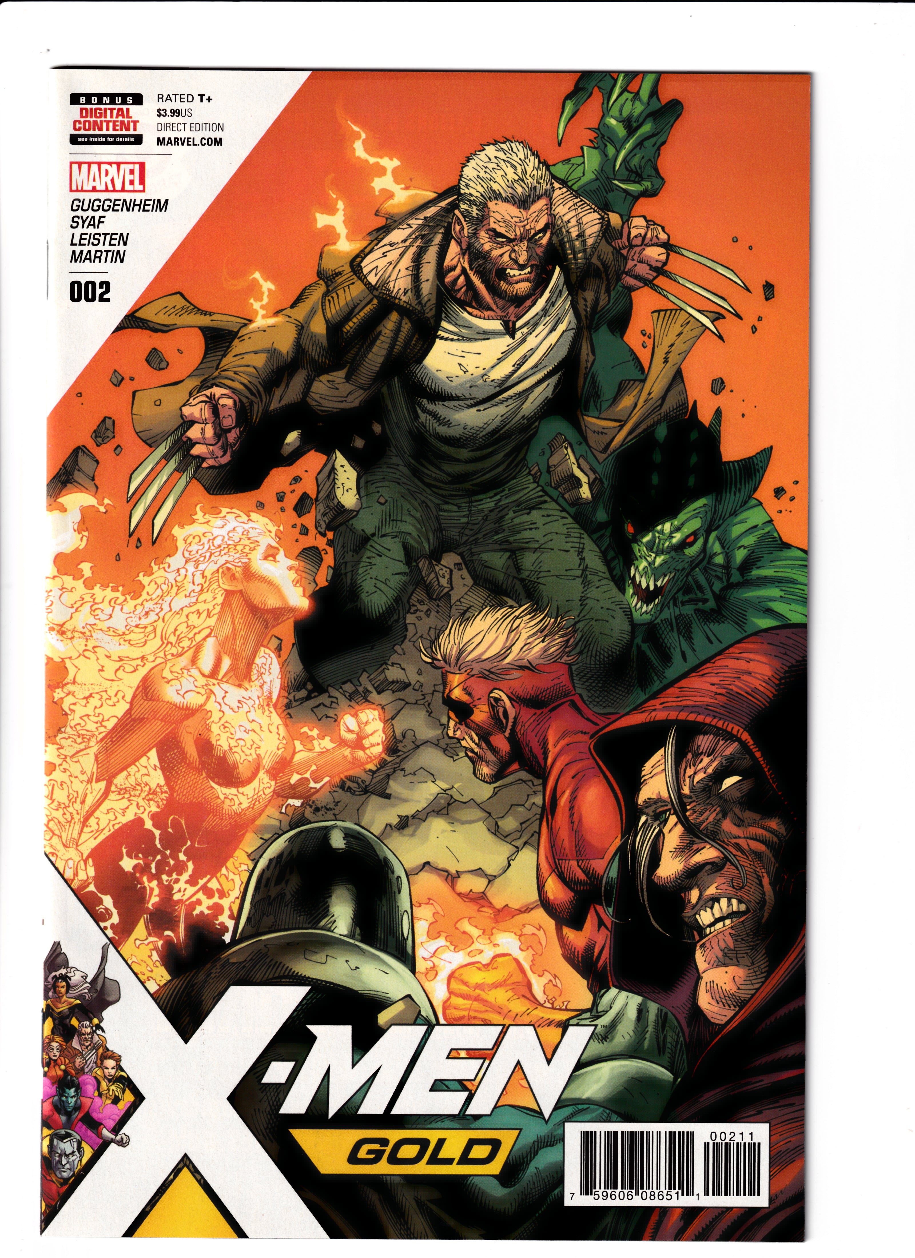 X-Men Gold #2 NM (9.6) (2017)