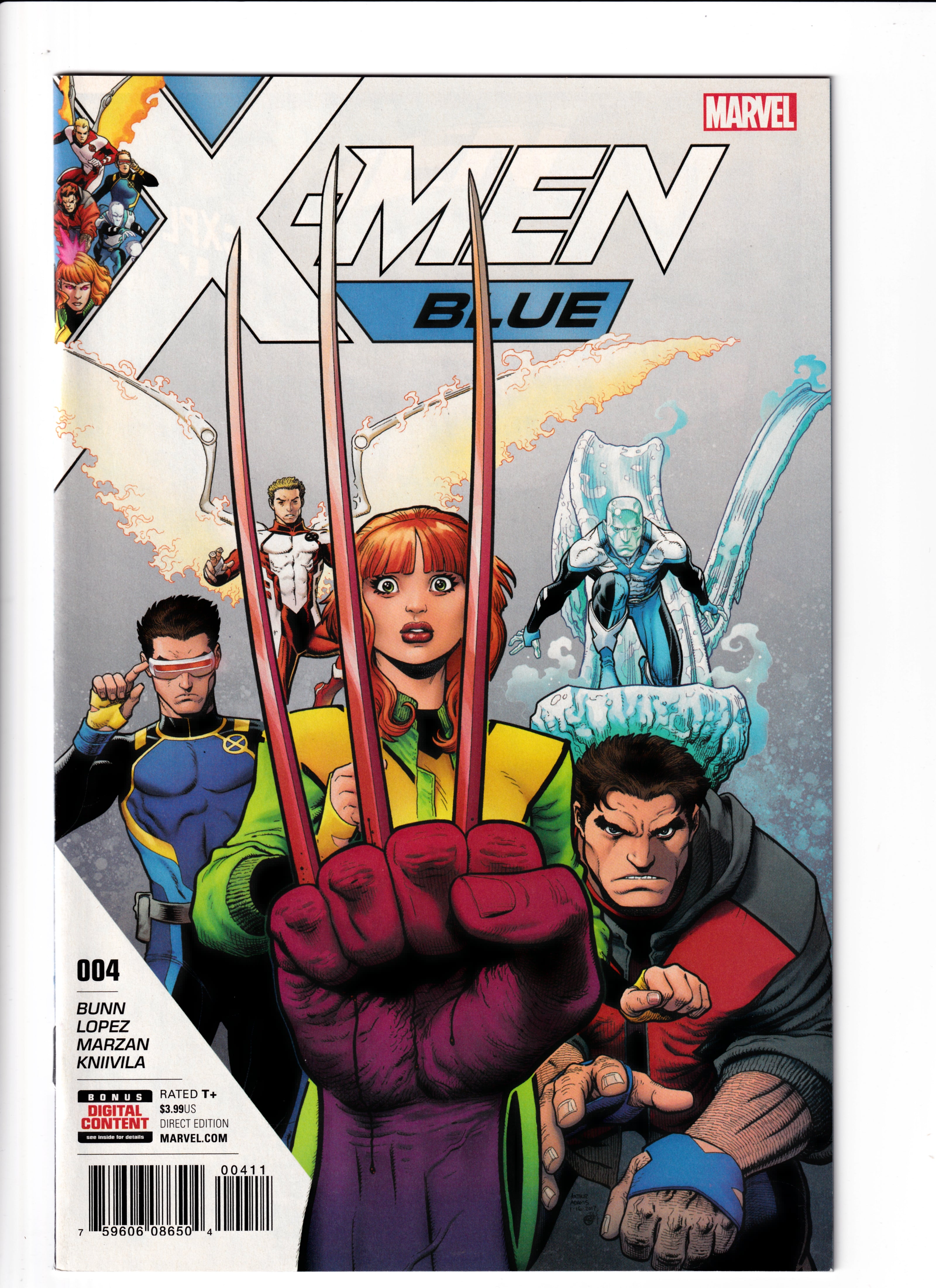 X-Men Blue #4 NM (9.0) (2017)