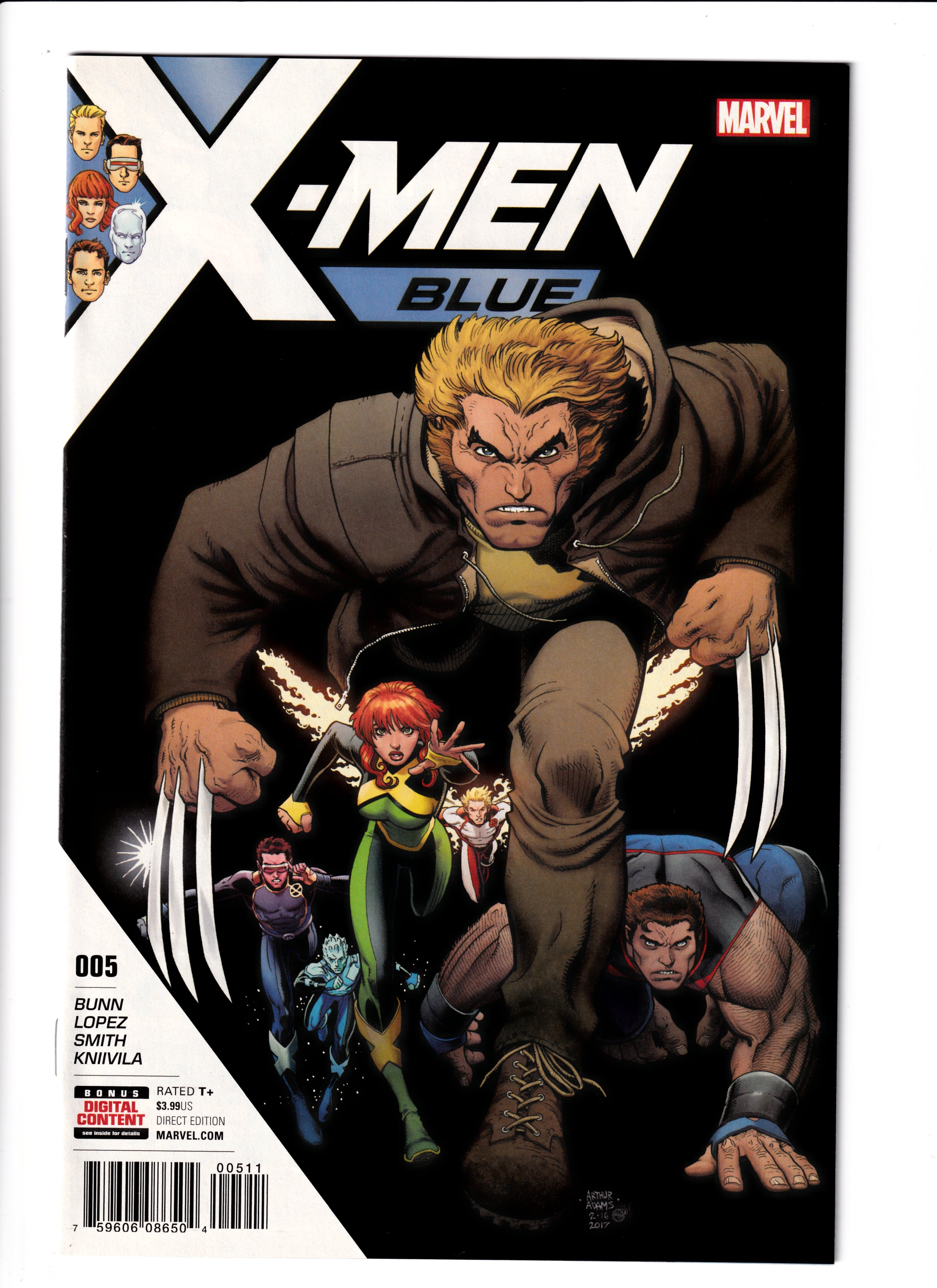 X-Men Blue #5 NM (9.6) (2017)