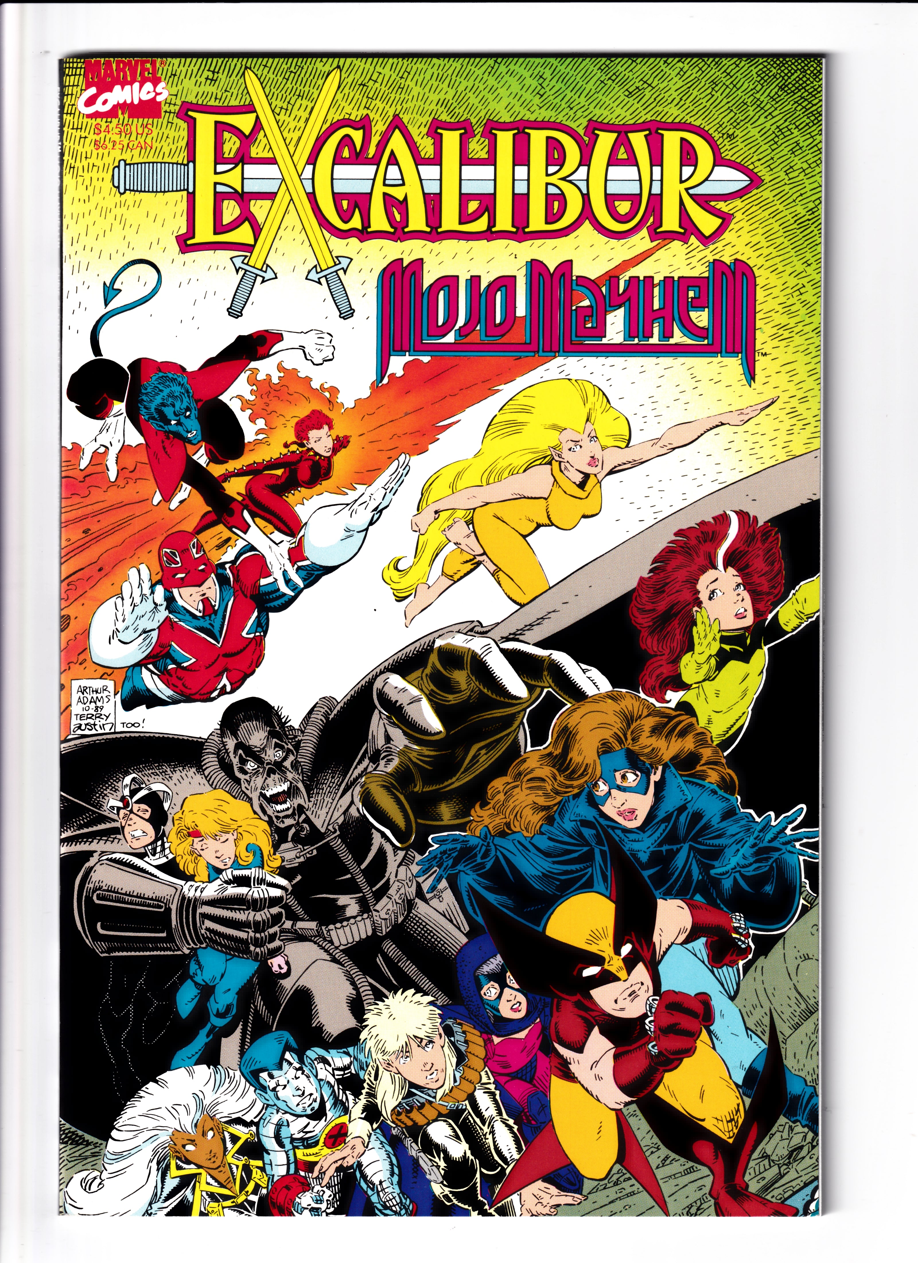 Excalibur: Mojo Mayham #1 NM (9.6) (1989)