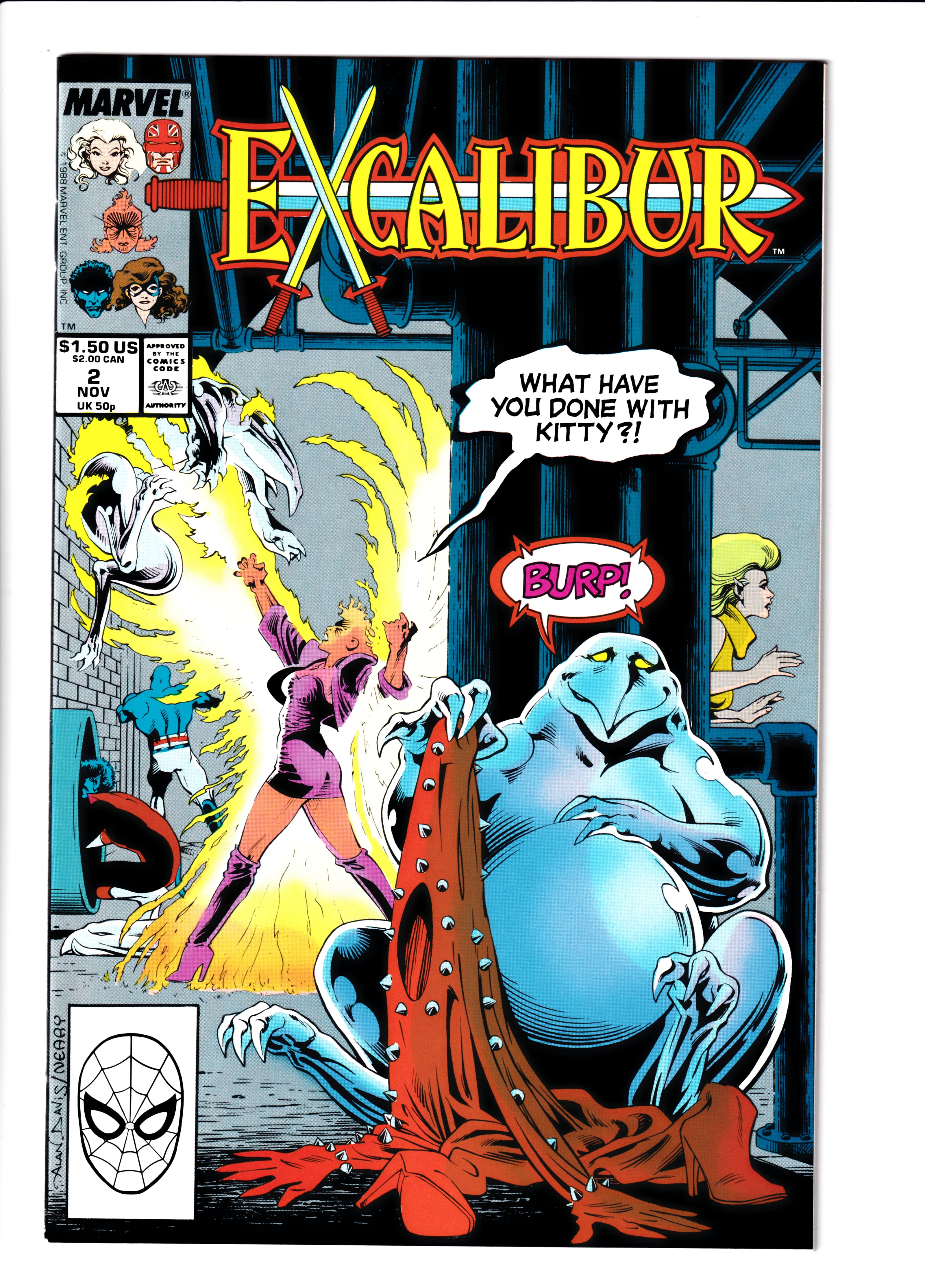 Excalibur #2 NM (9.6) (1988)