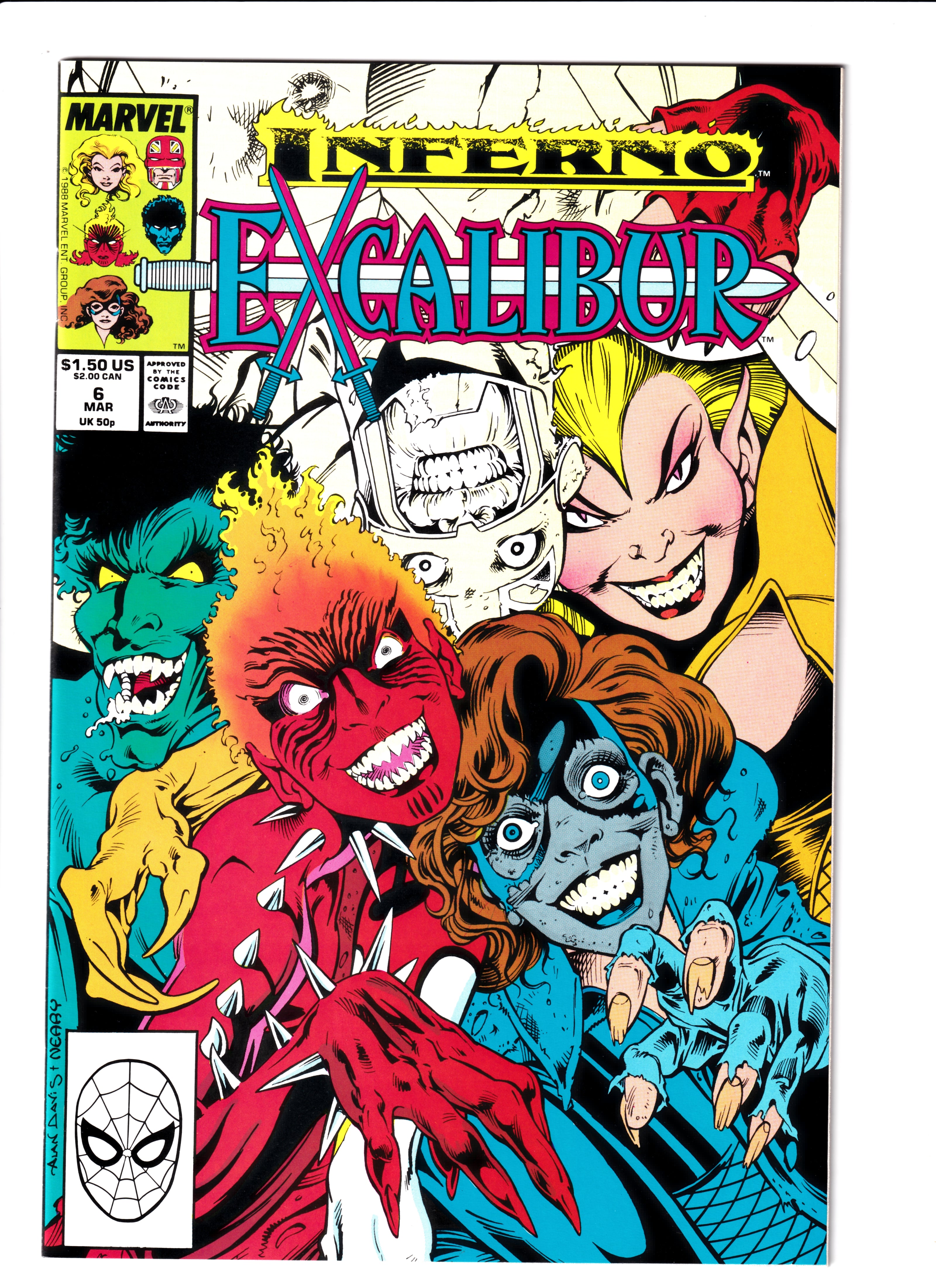 Excalibur #6 NM(9.6) (1988)