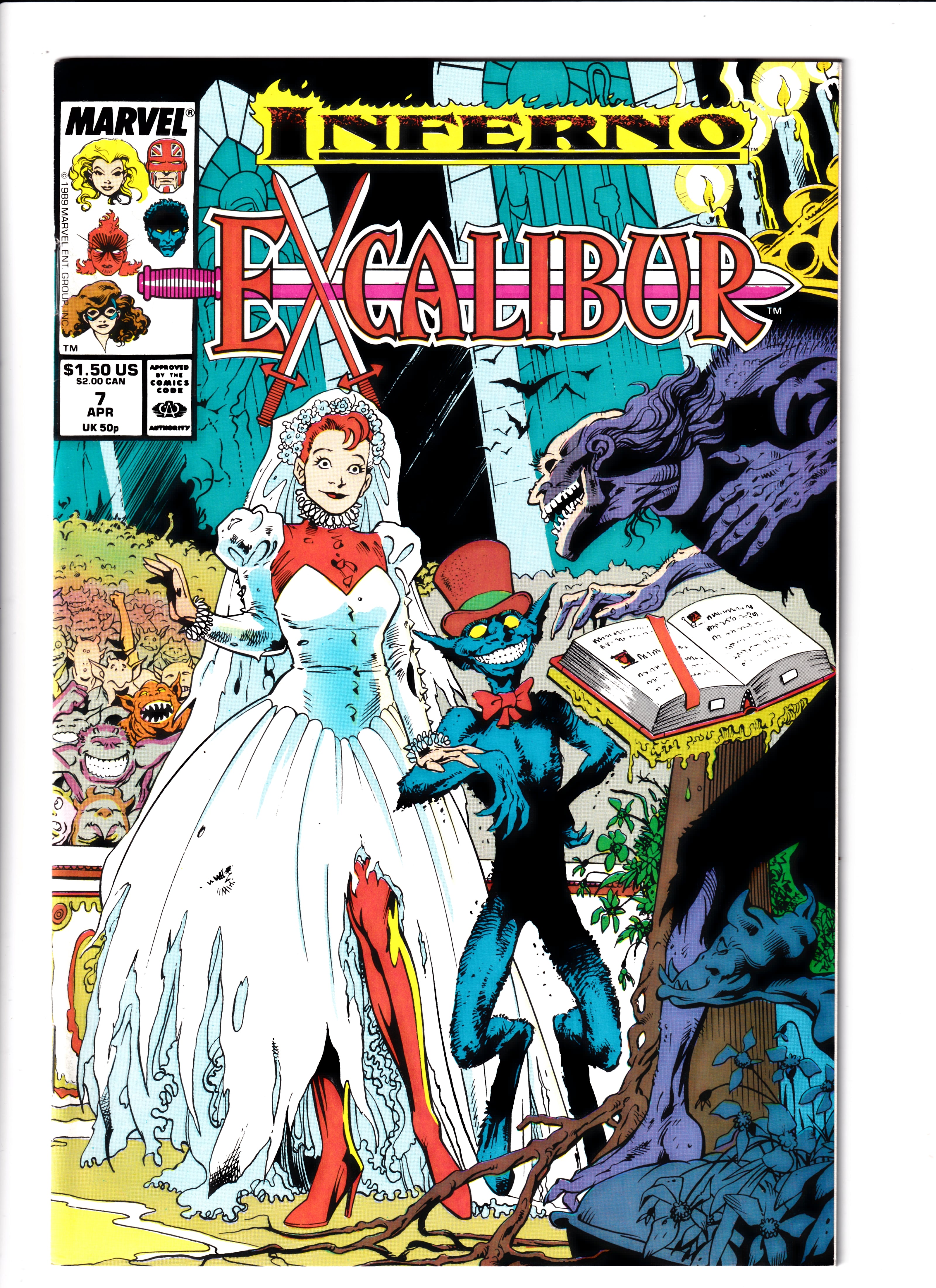 Excalibur #7 NM (9.6) (1988)