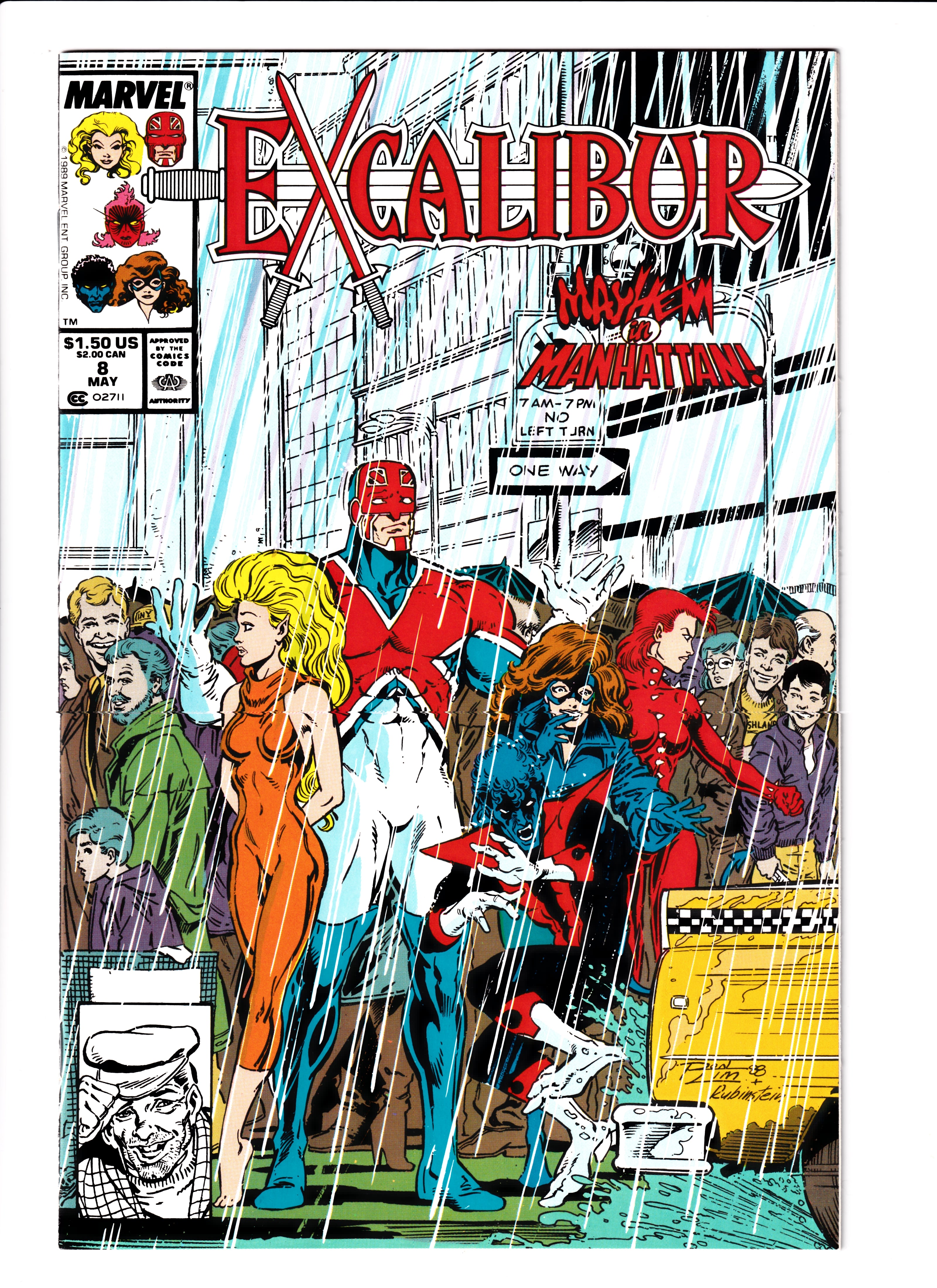 Excalibur #8 NM (9.6) (1988)