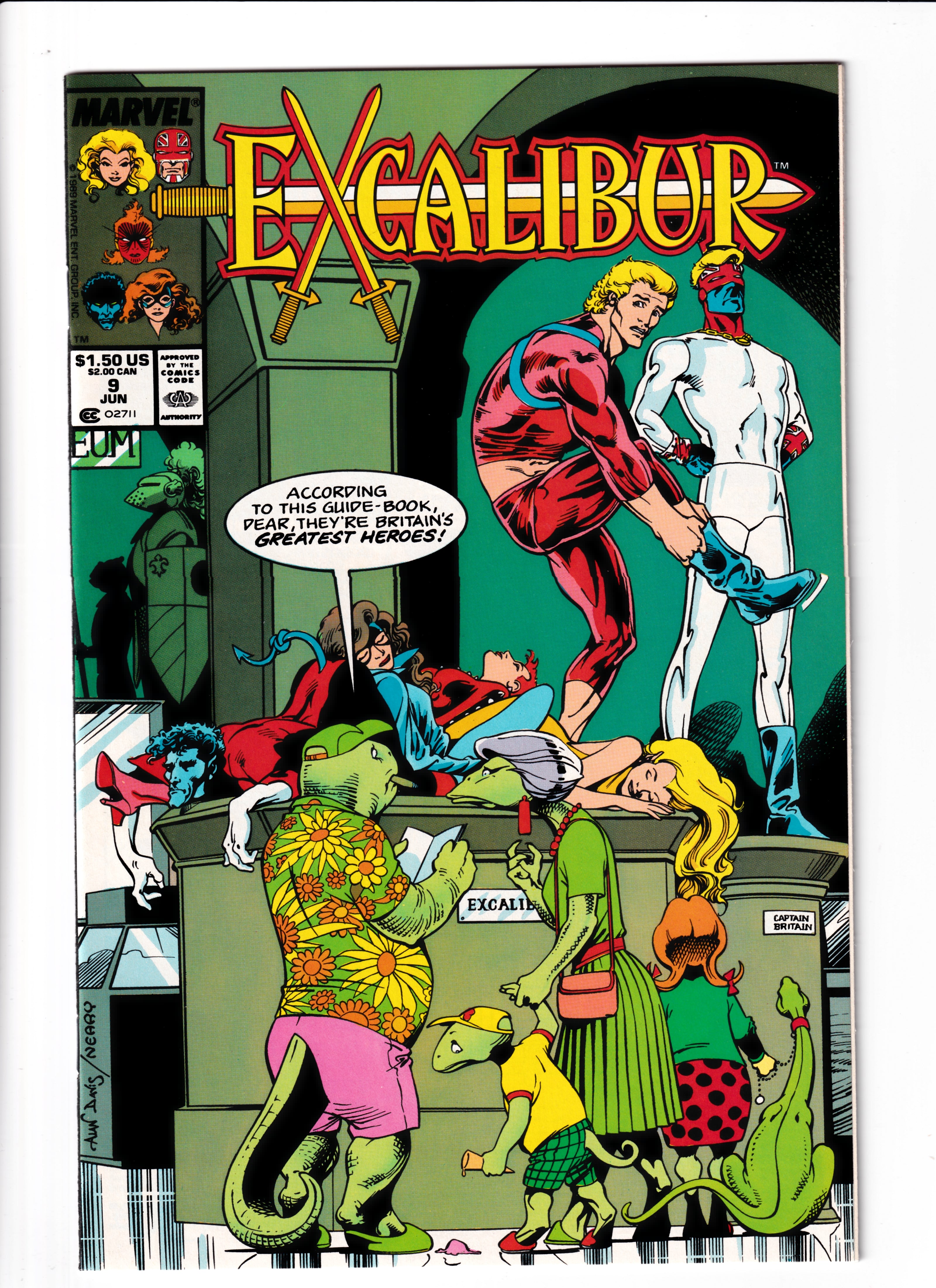 Excalibur #9 NM (9.6) (1988)