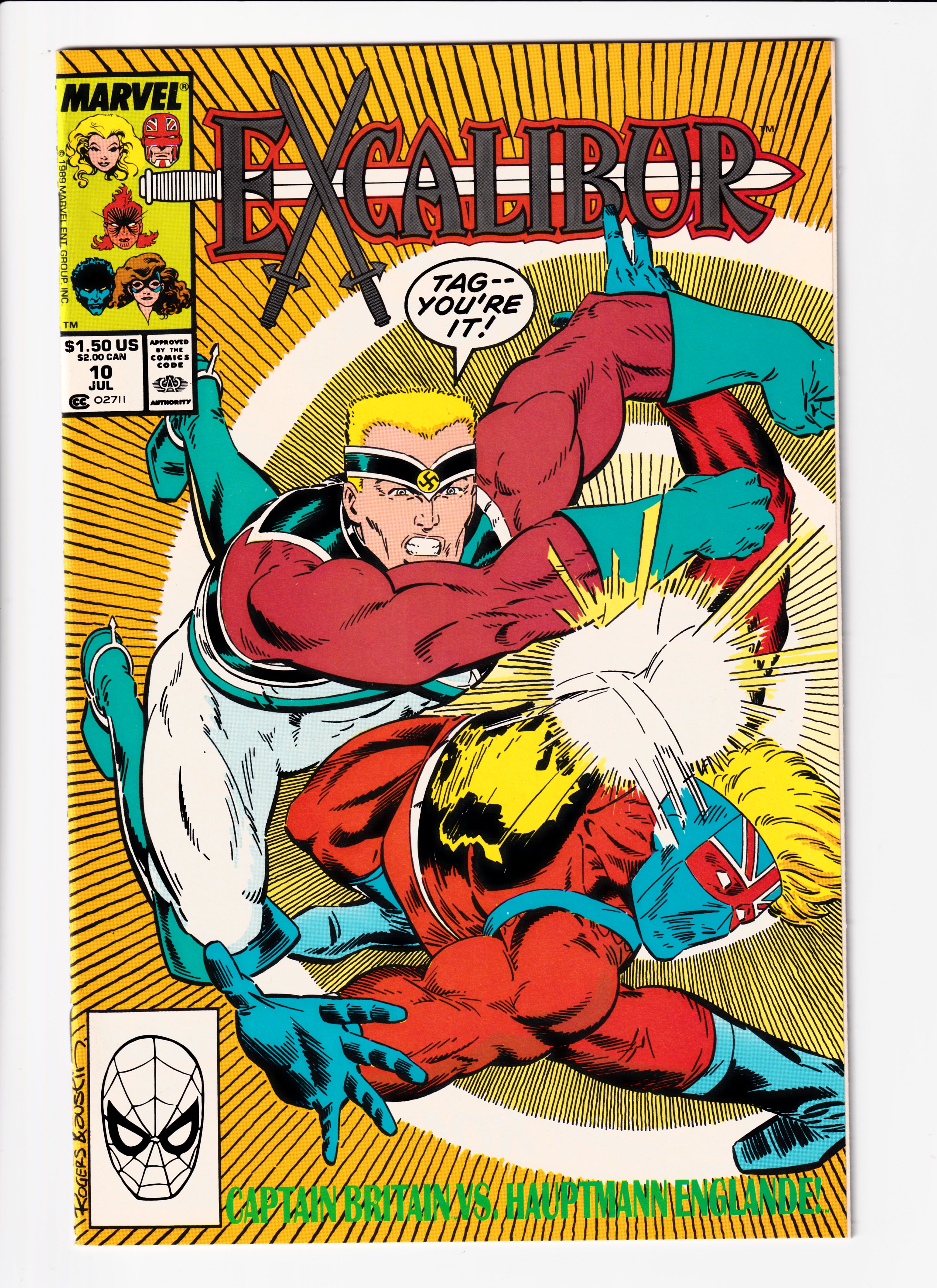 Excalibur #10 NM (9.6) (1988)