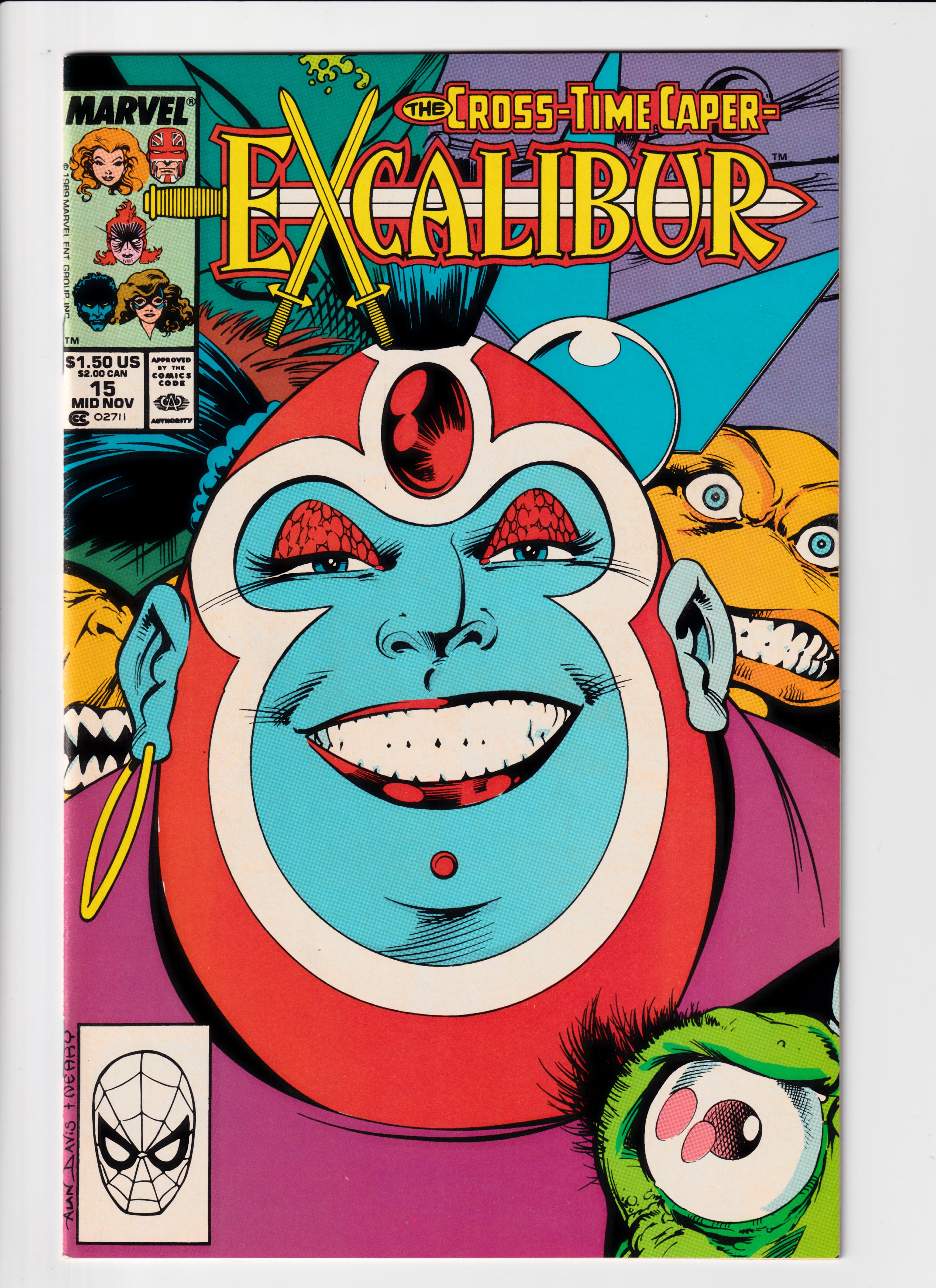 Excalibur #15 NM (9.6) (1988)