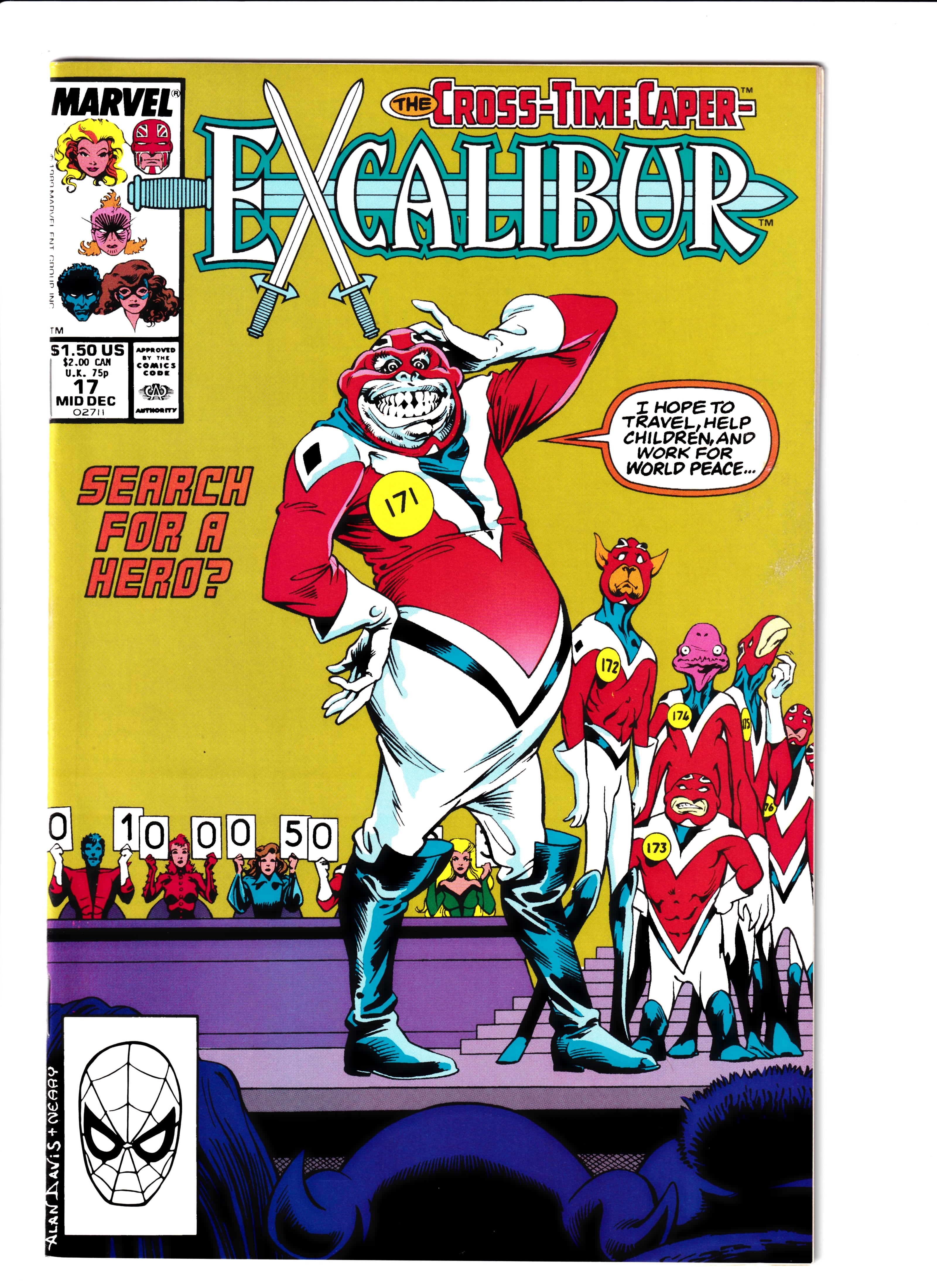 Excalibur #17 NM (9.6) (1988)
