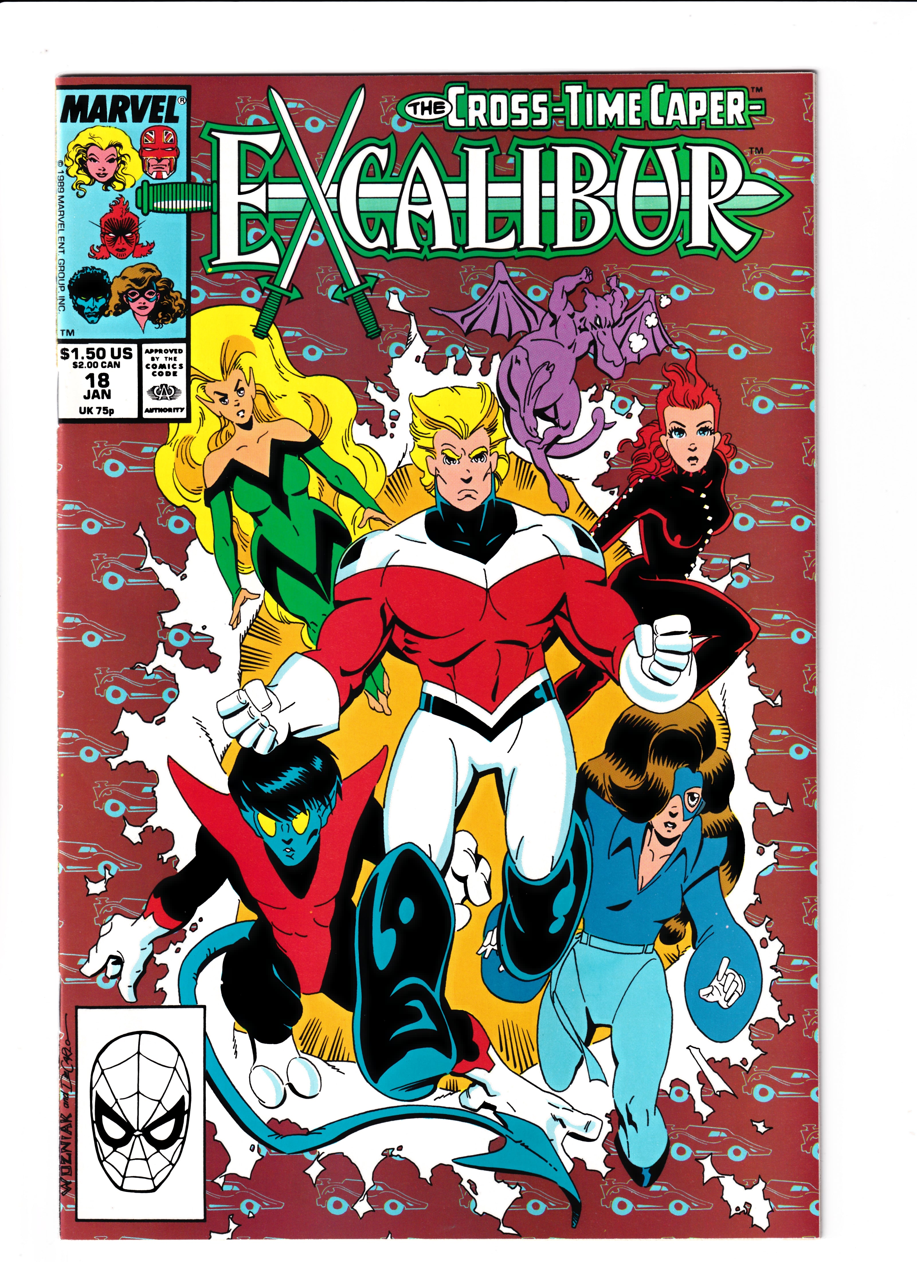 Excalibur #18 NM (9.6) (1988)