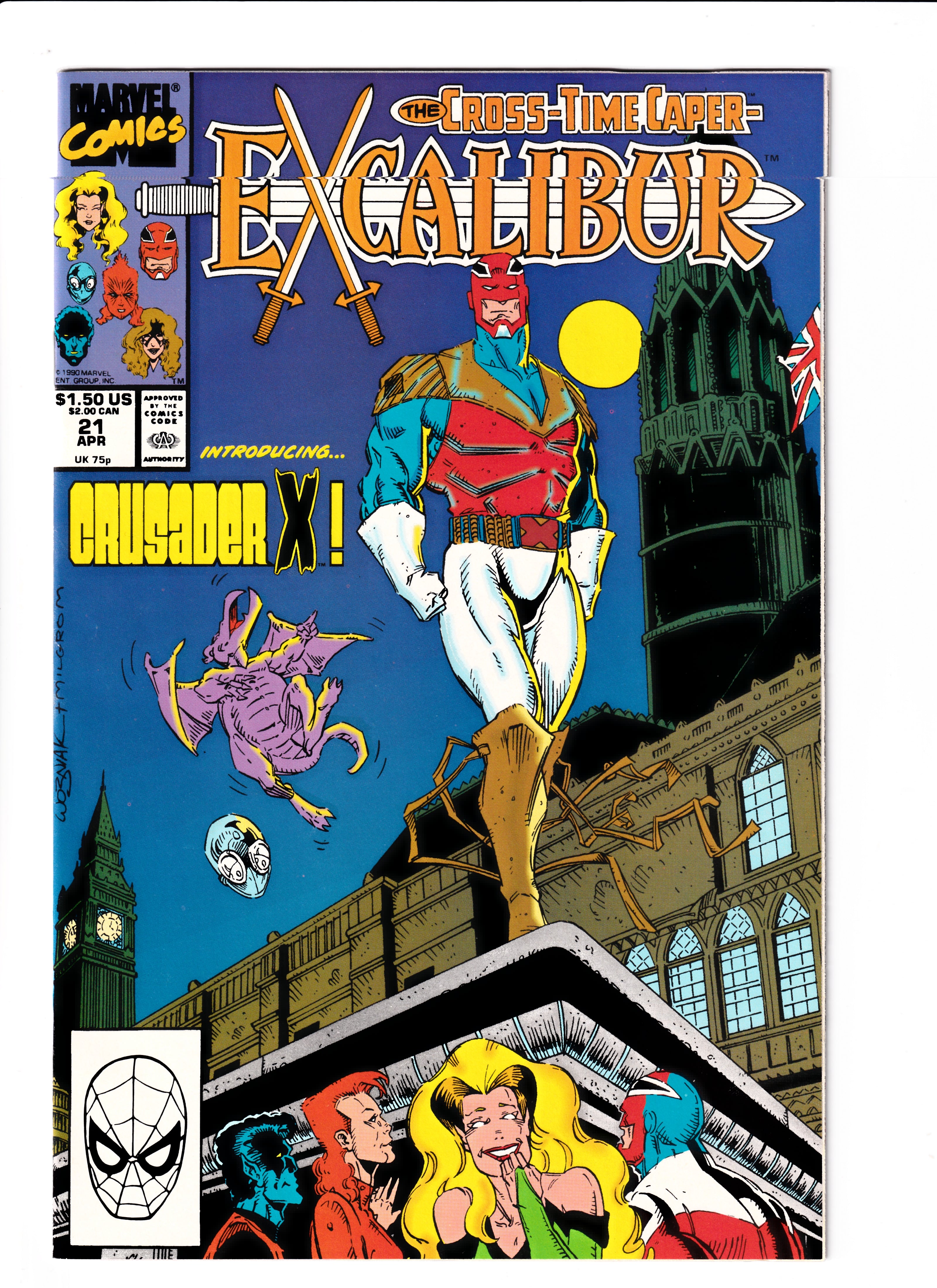 Excalibur #21 NM (9.6) (1988)