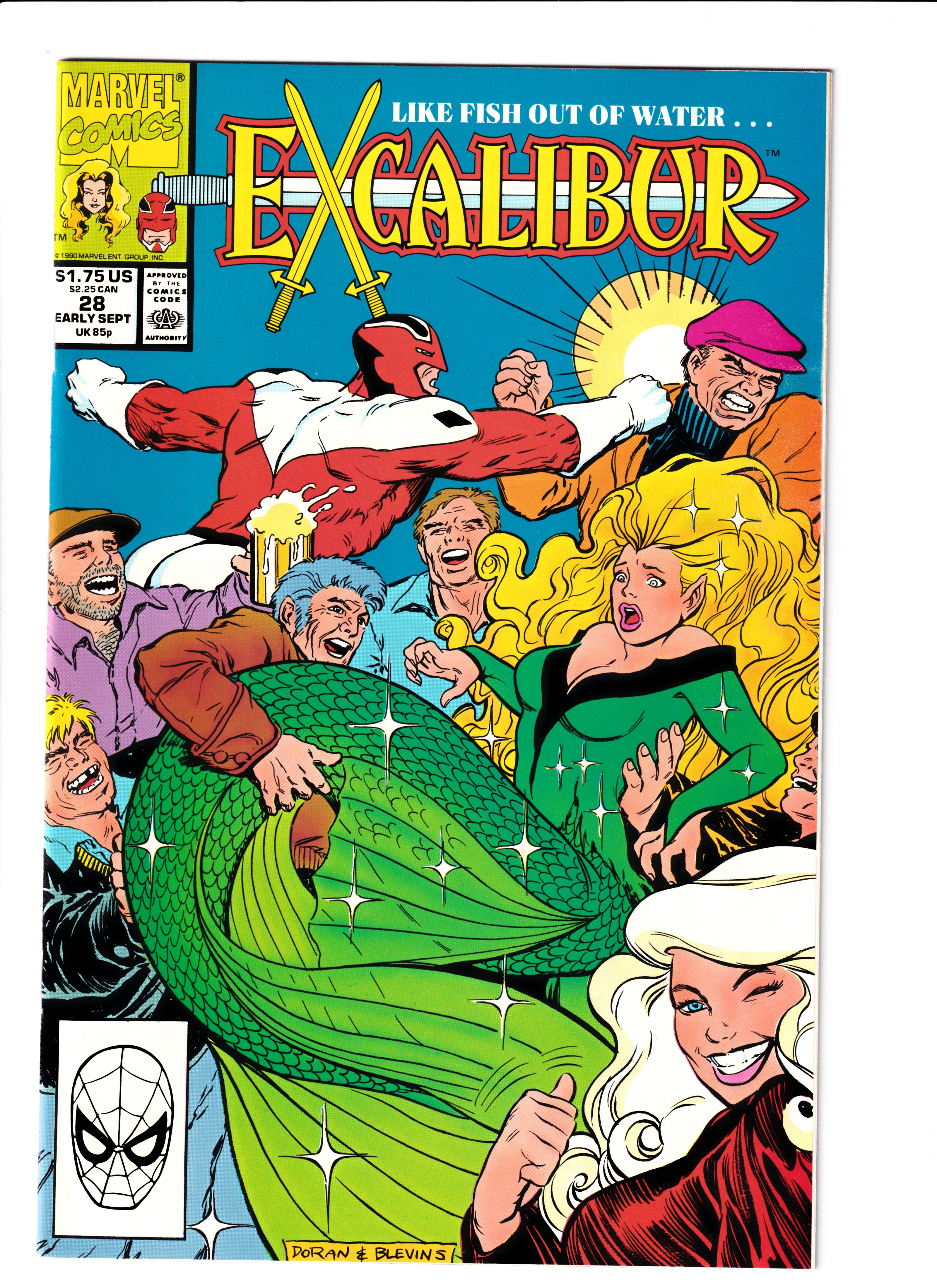 Excalibur #28 NM (9.6) (1988)