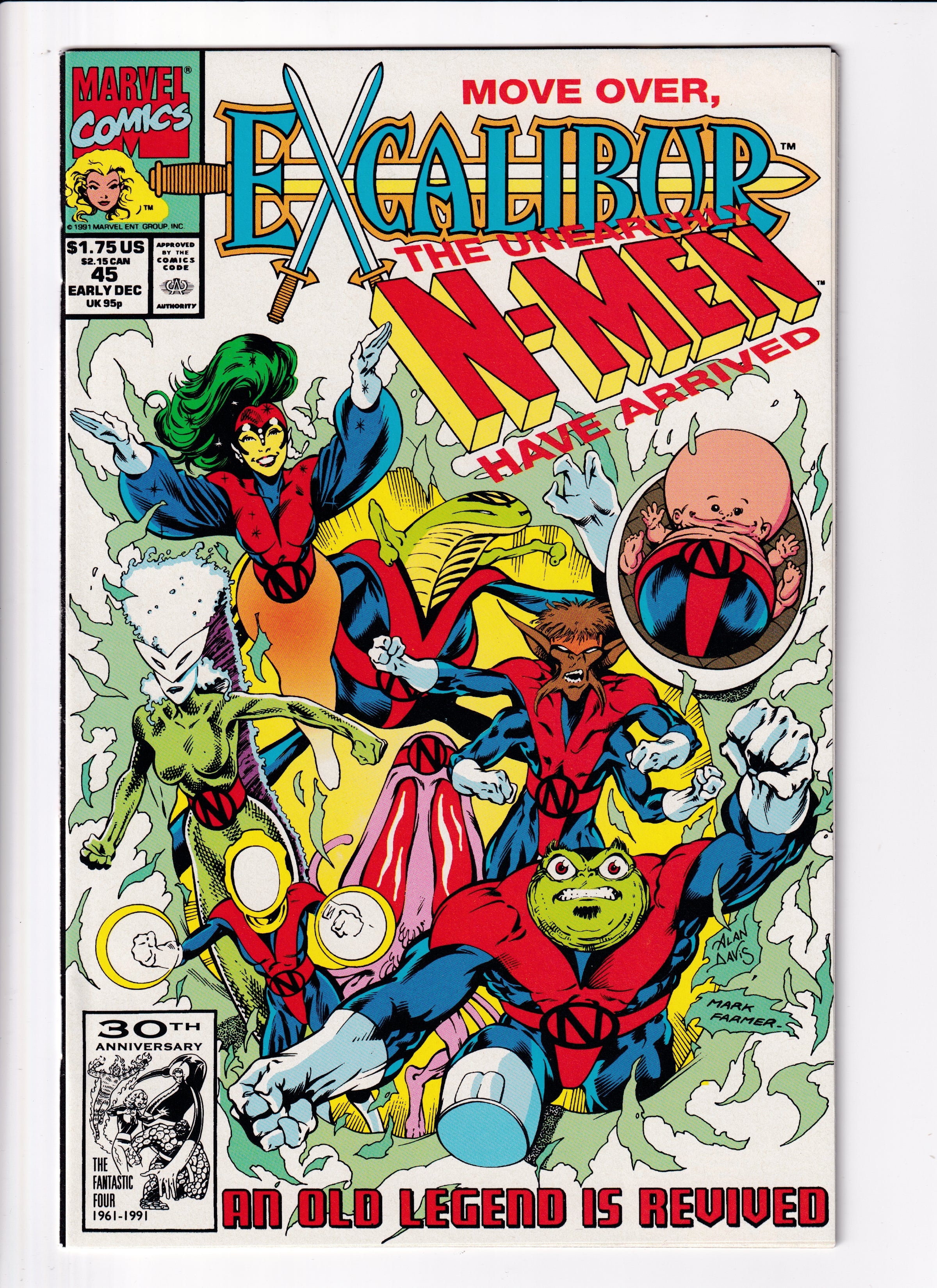 Excalibur #45 NM (9.6) (1988)