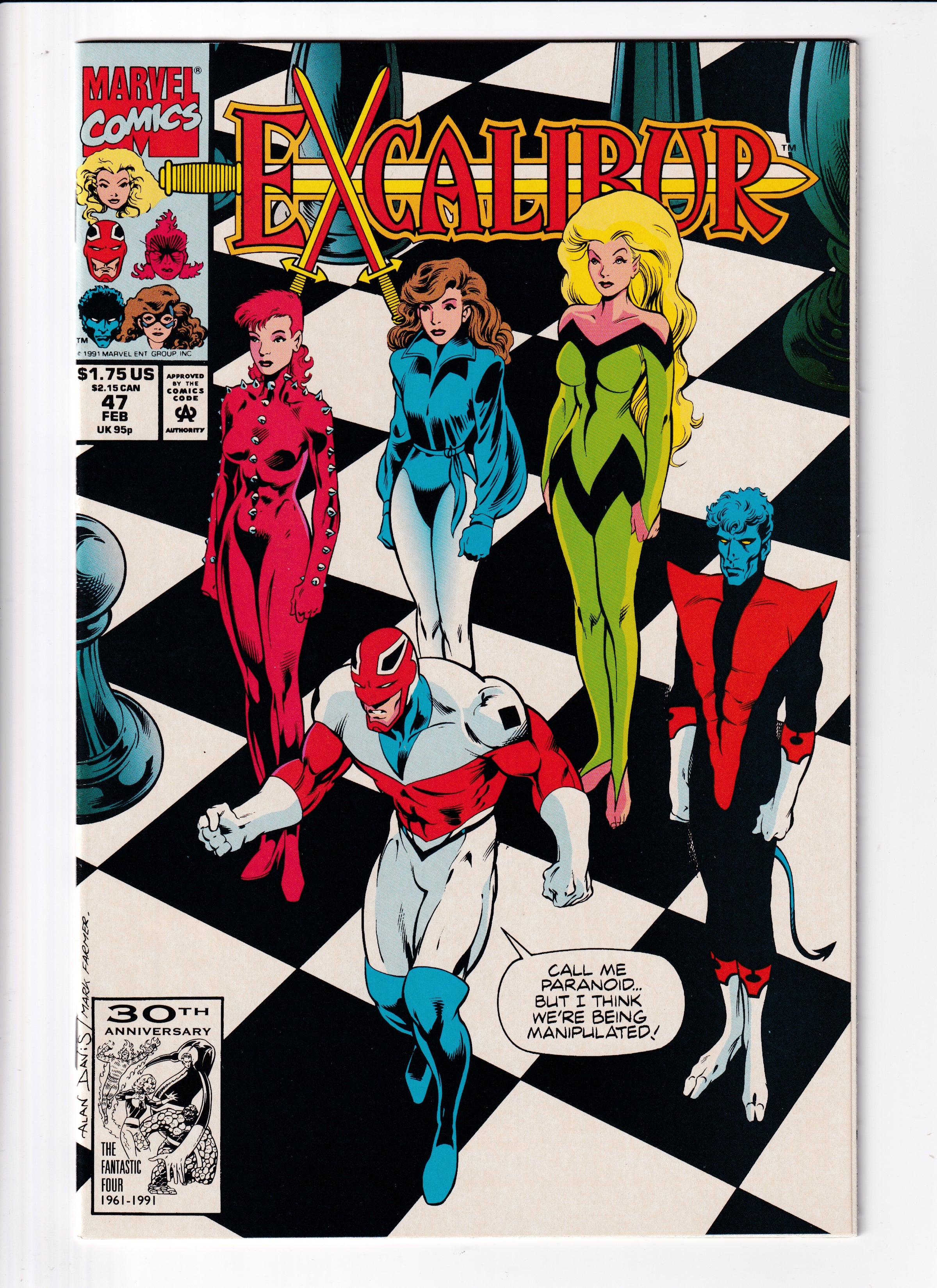 Excalibur #47 NM (9.6) (1988)