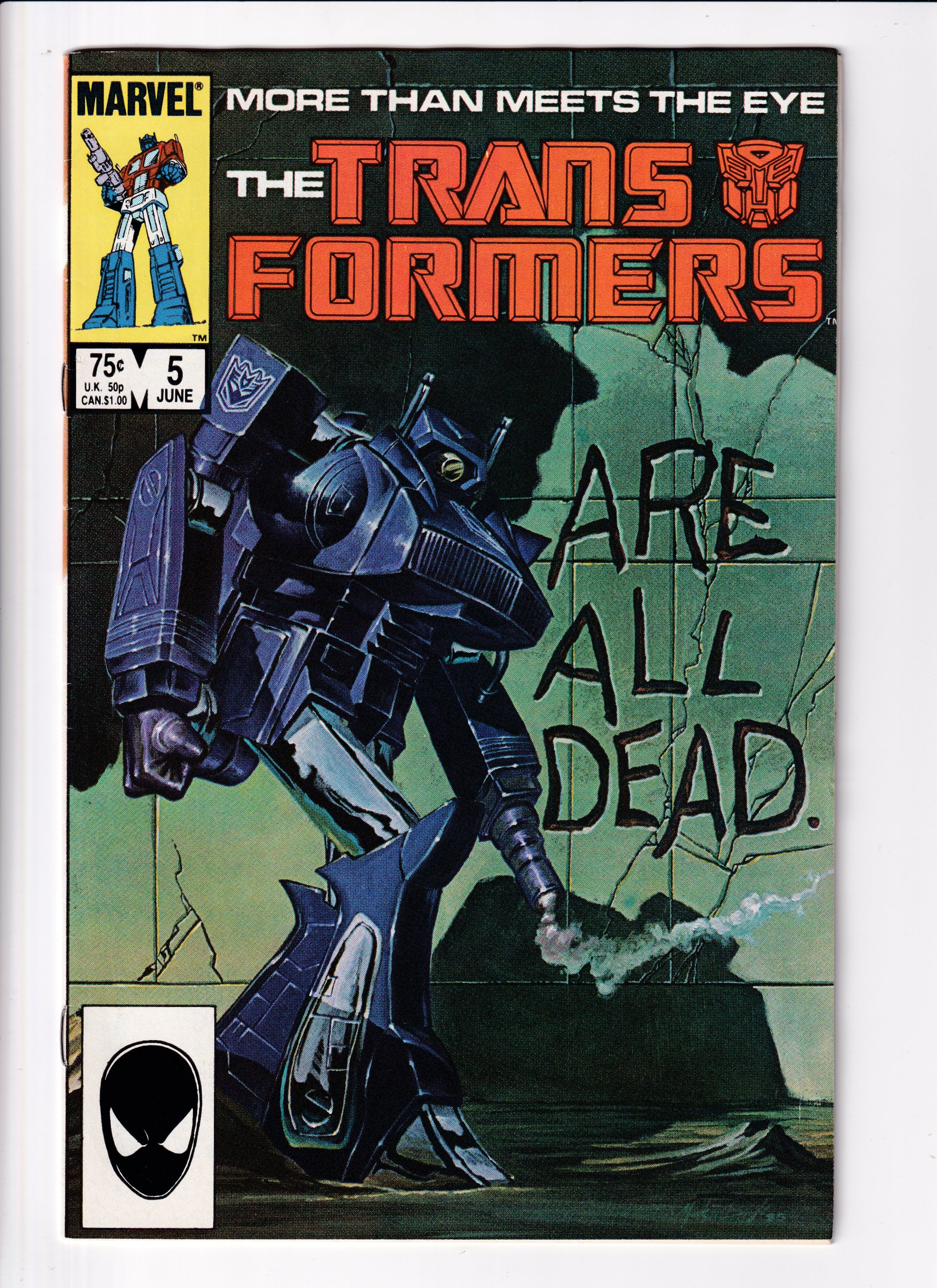 Transformers #5 VF (8.0) (1985
