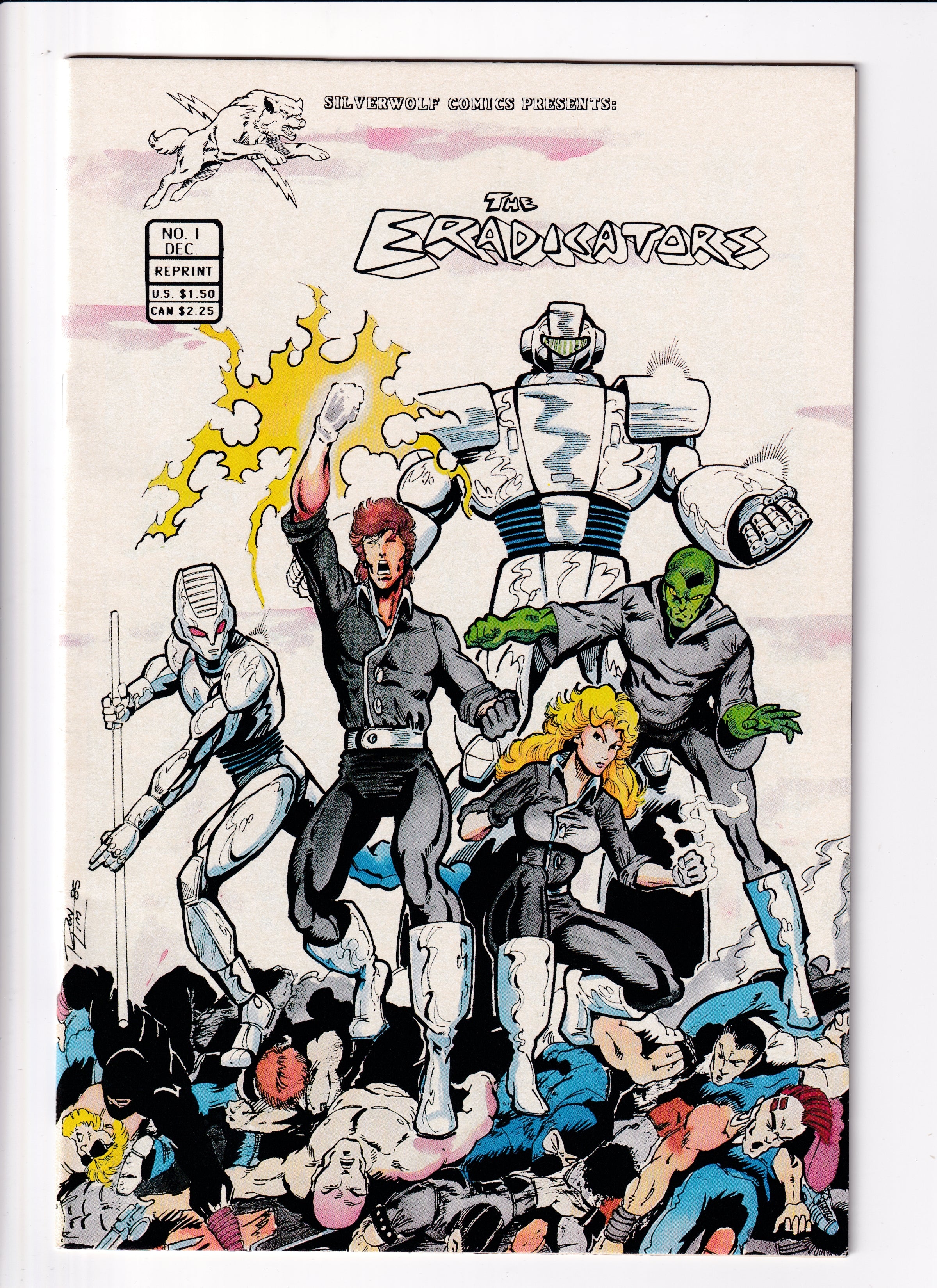 Eradicators #1 2nd Print NM (9.2) (1986)