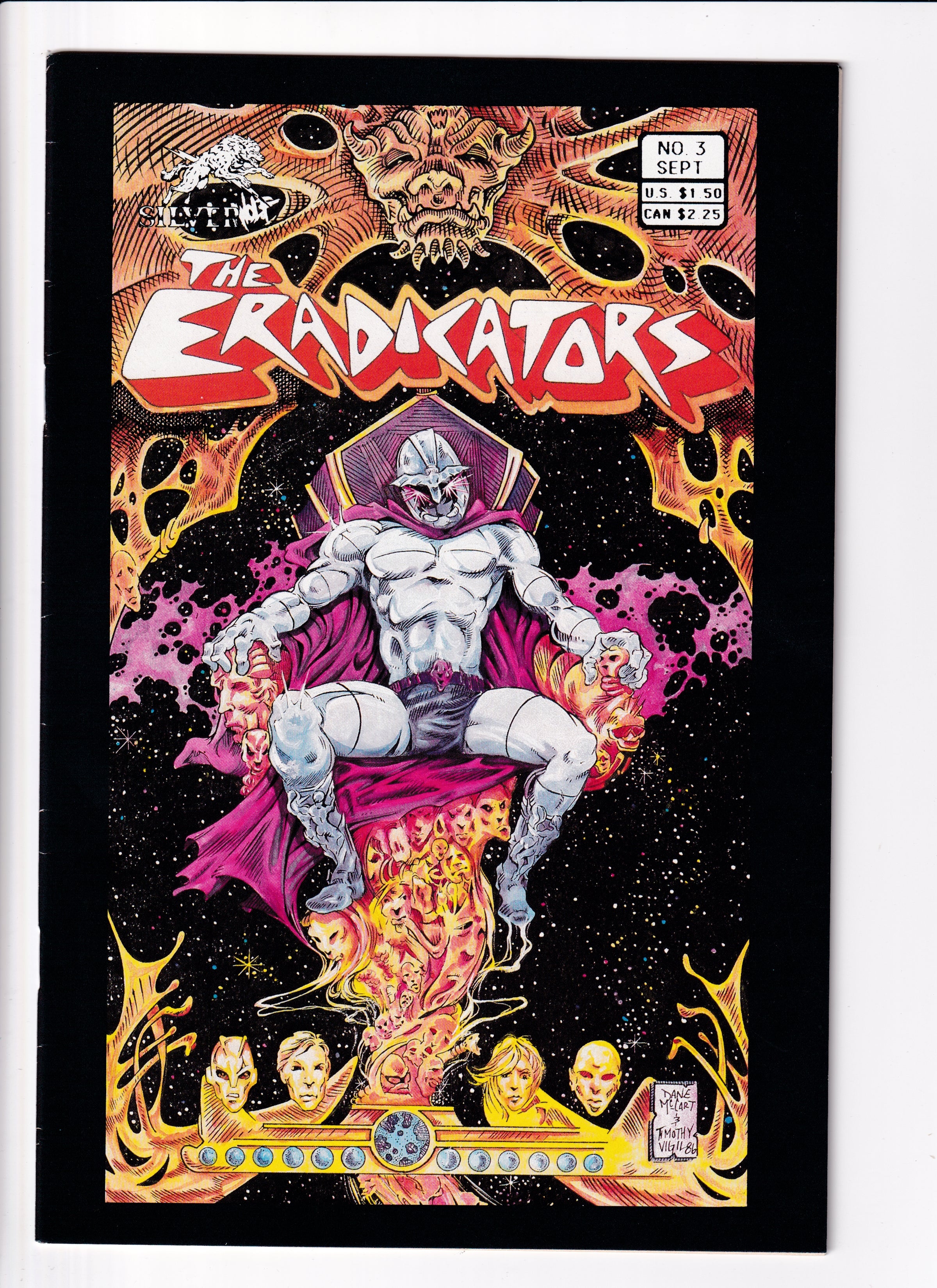 Eradicators #3 VF (8.5) (1986)