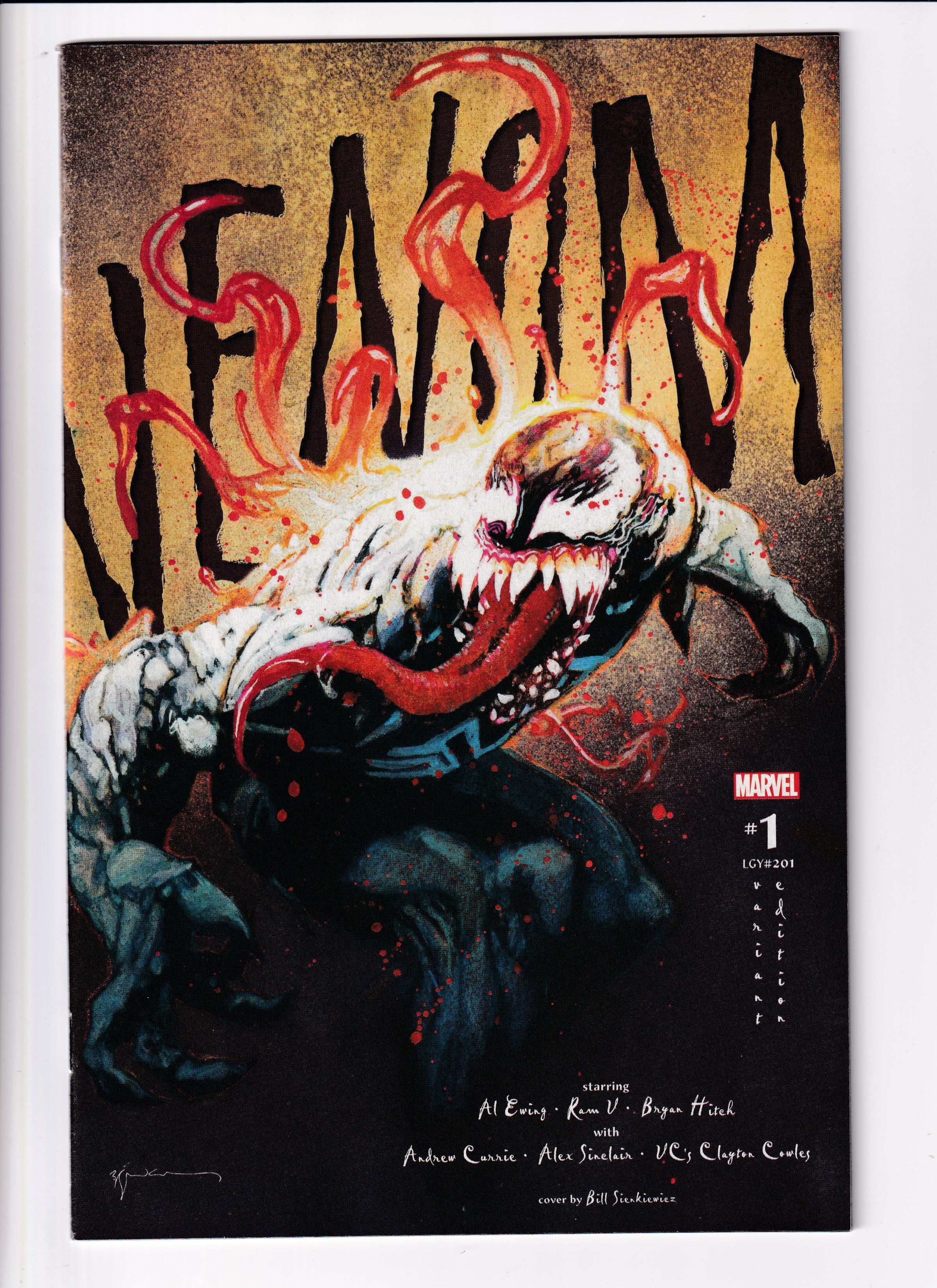 Venom #1 1:25 Var NM (9.8) (2021)