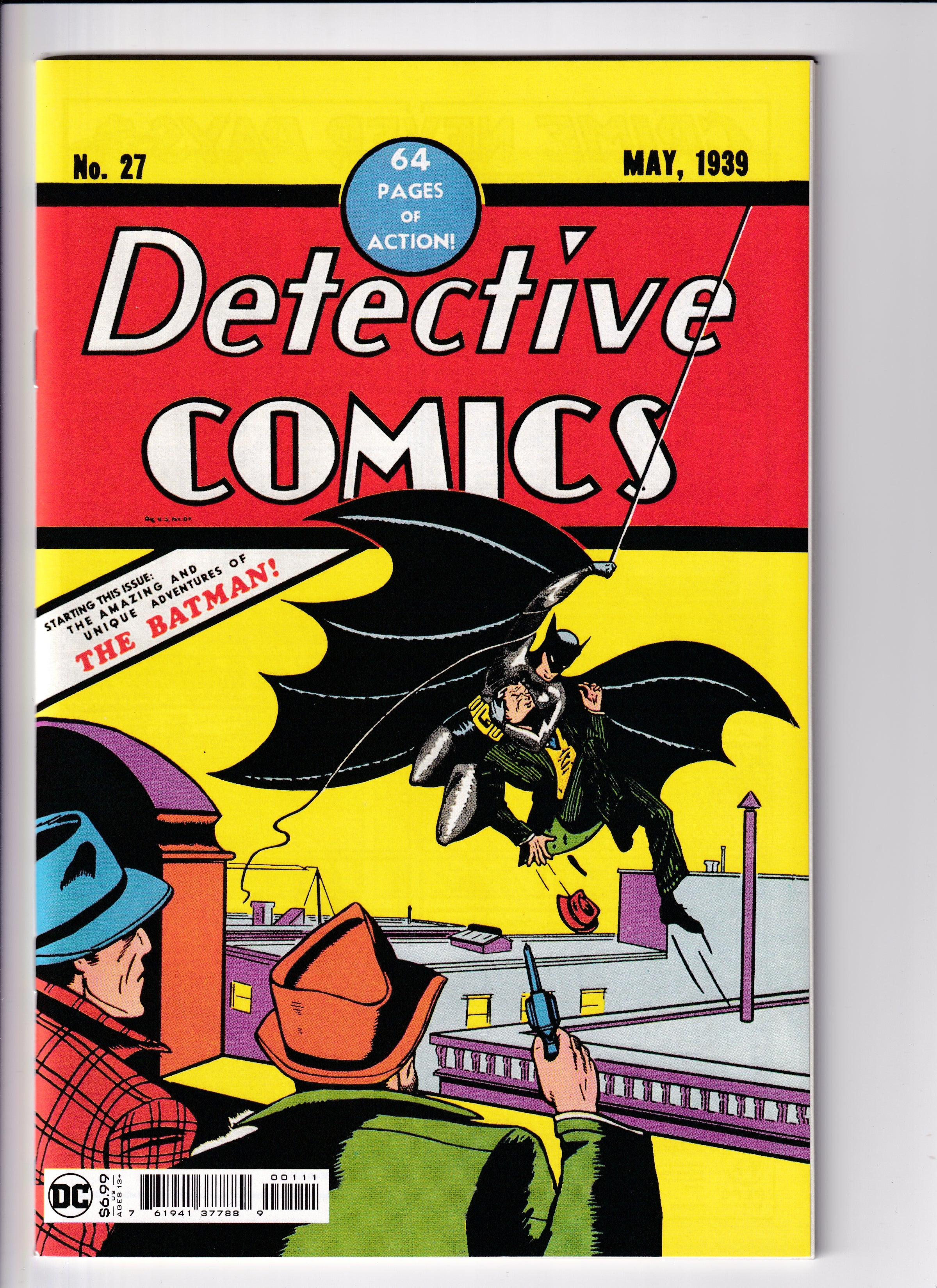 Detective Comics #27 Facsimile NM (9.8) (2022)