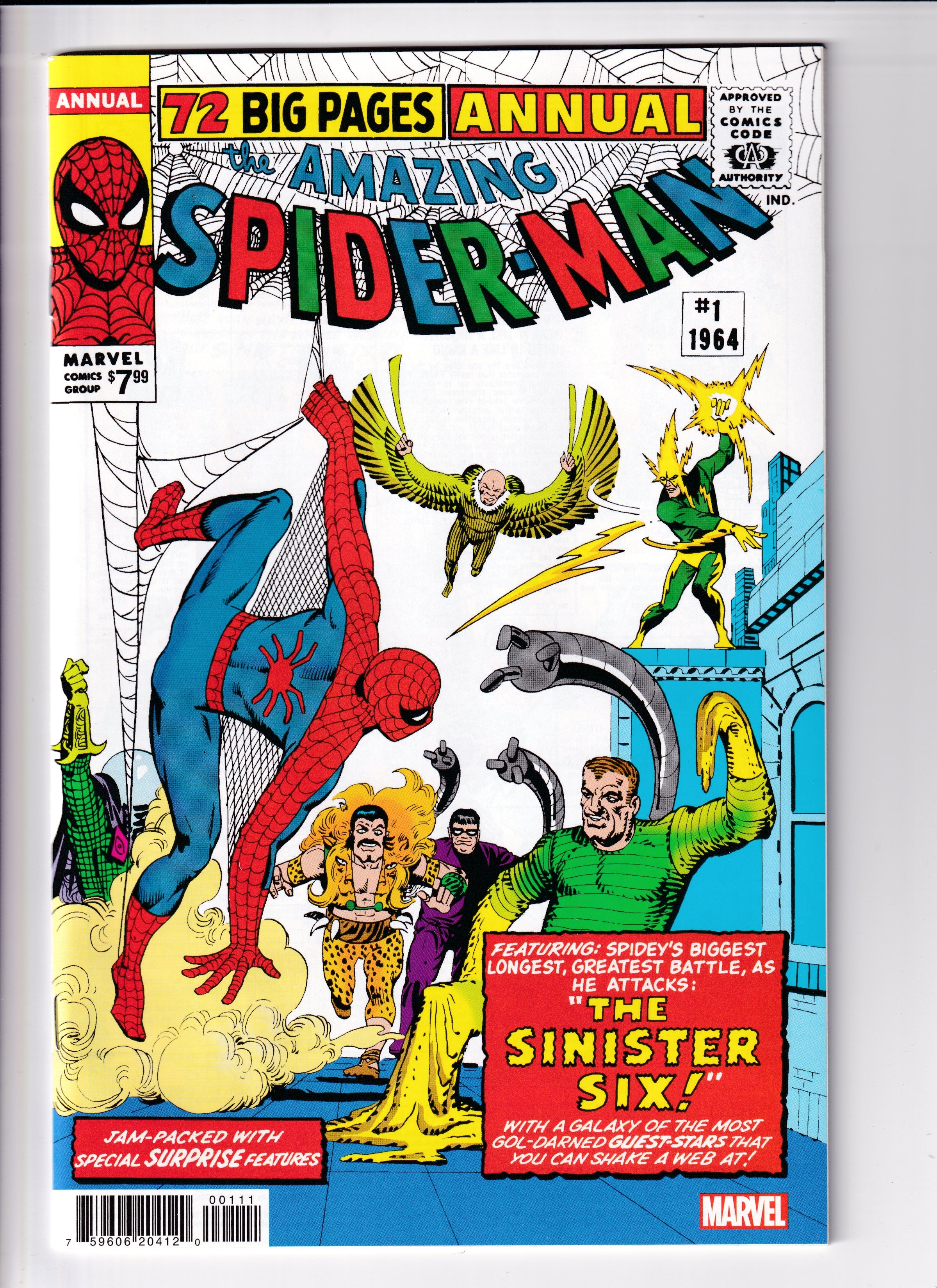 Amazing Spider-Man Annual #1 Facsimile NM (9.6) (2022)