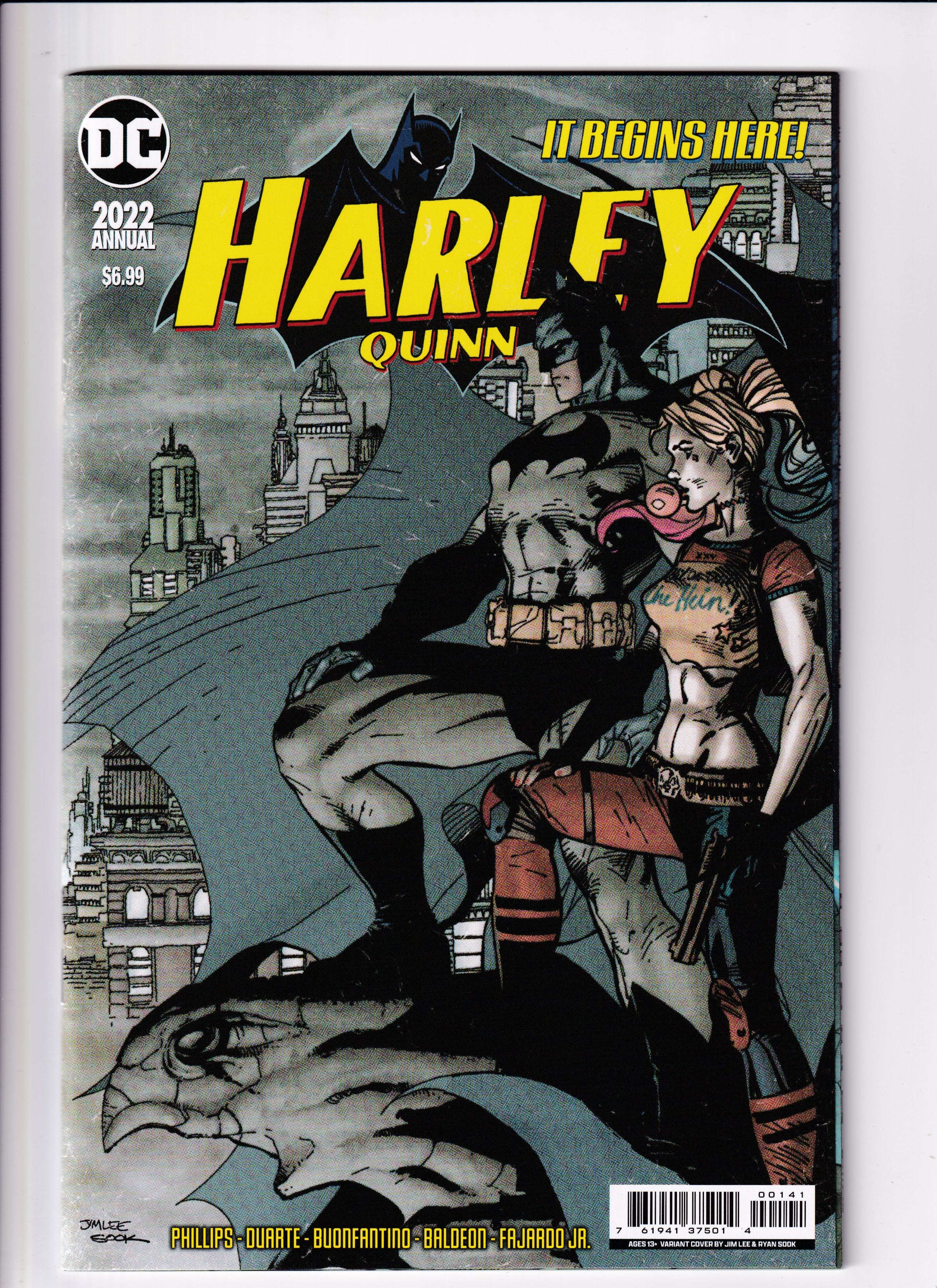 Harley Quinn Annual #1 Homage Var NM (9.8) (2022)