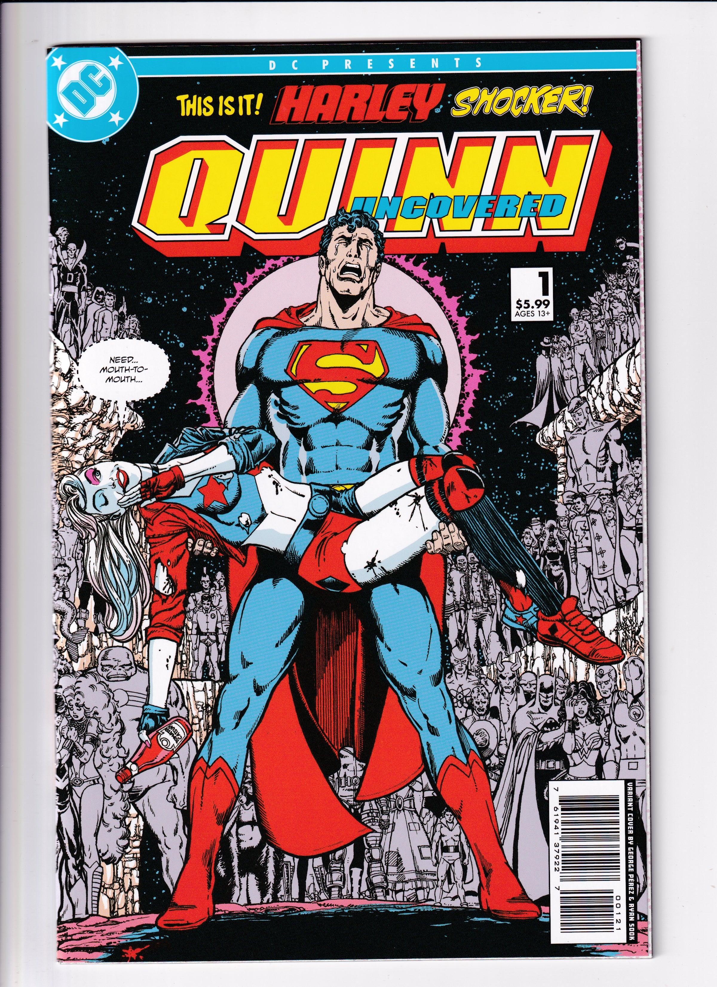 Harley Quinn: Uncovered CVR B NM (9.8) (2022)