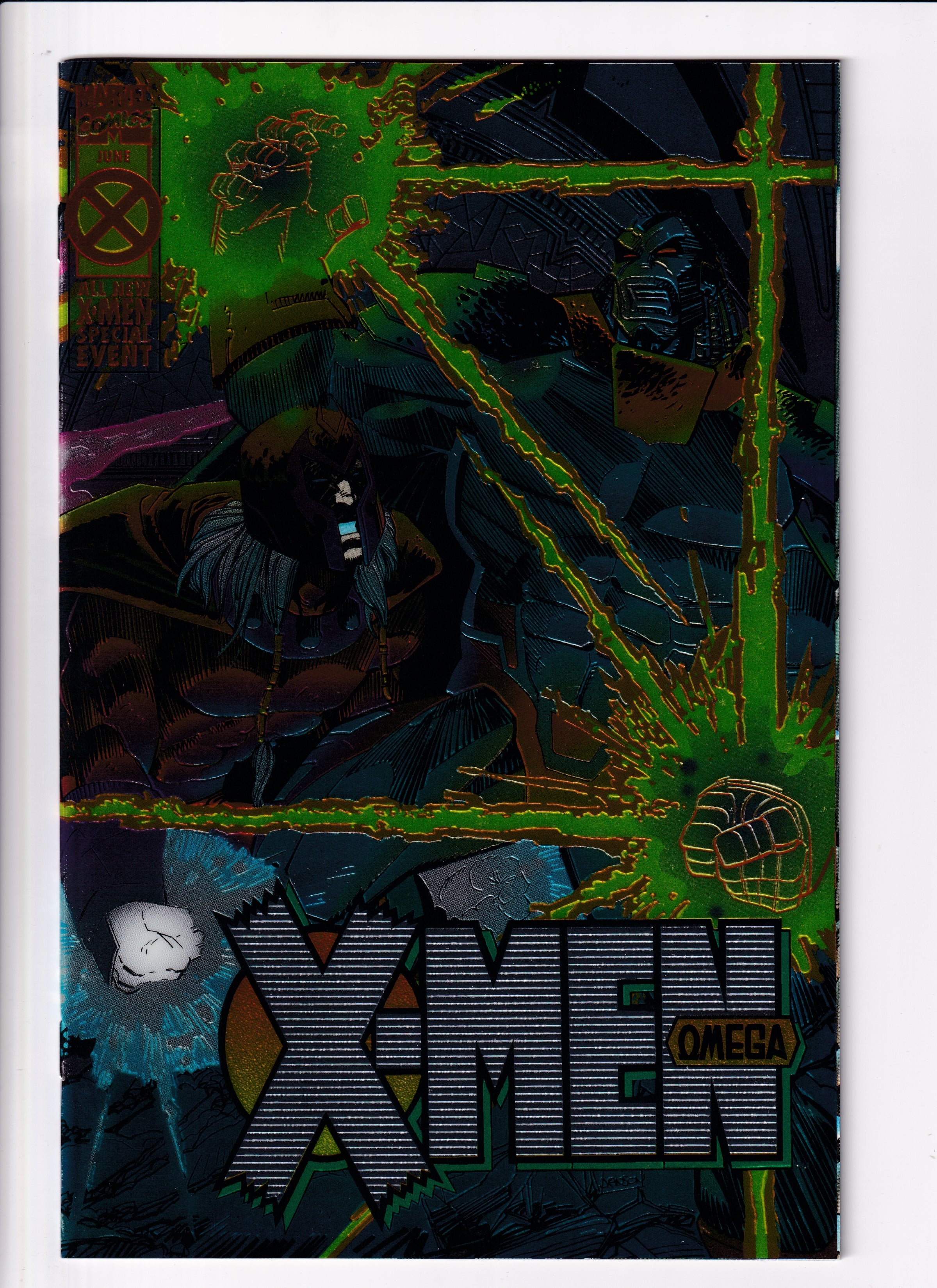 X-Men Omega #1 Foil NM (9.8) (1995)
