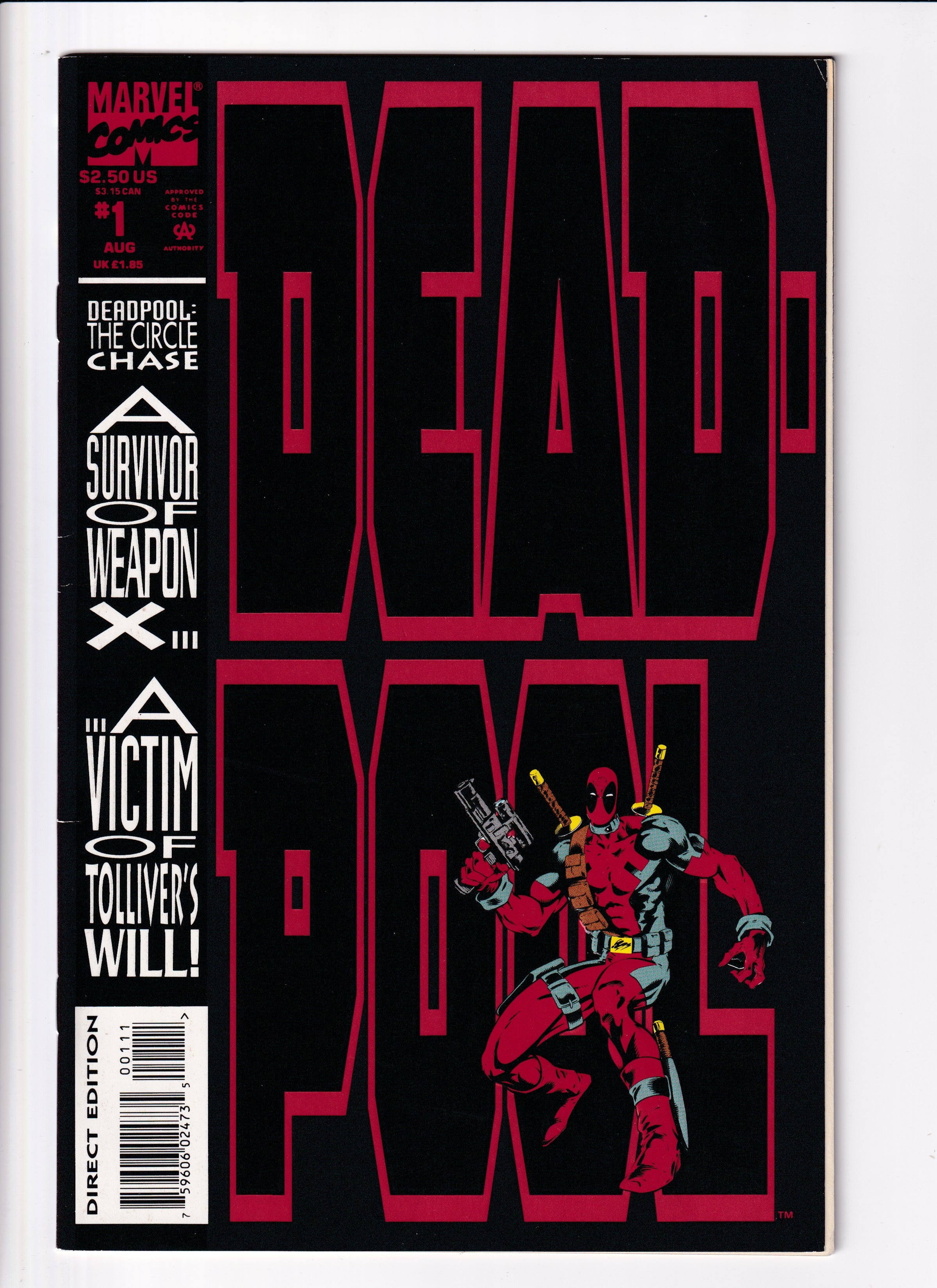 Deadpool: The Circle Chase #1 VF (8.5) (1993)