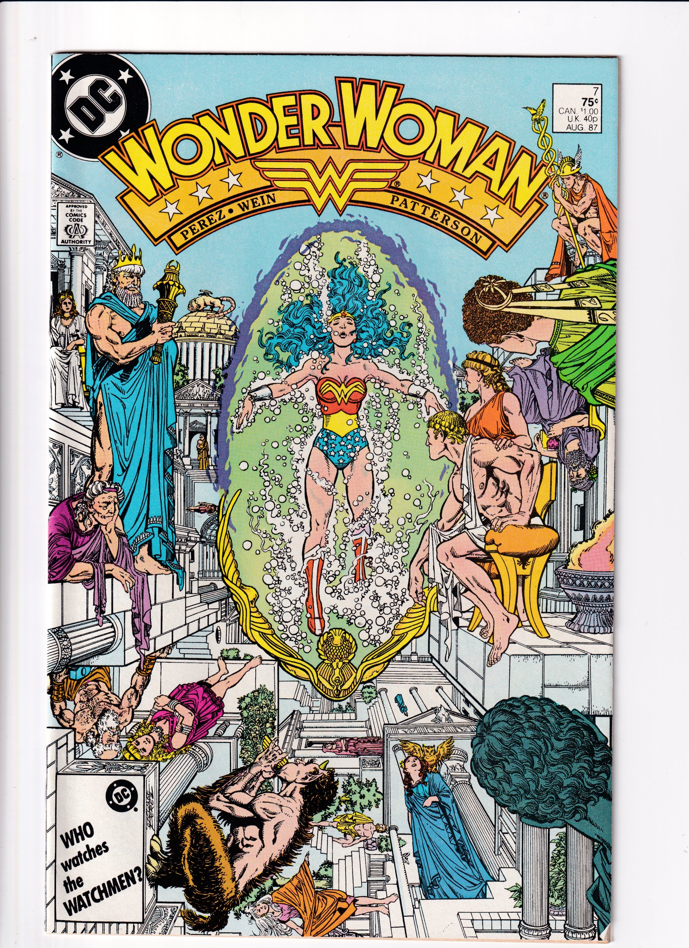 Wonder Woman #7 VF (8.5) (1987)