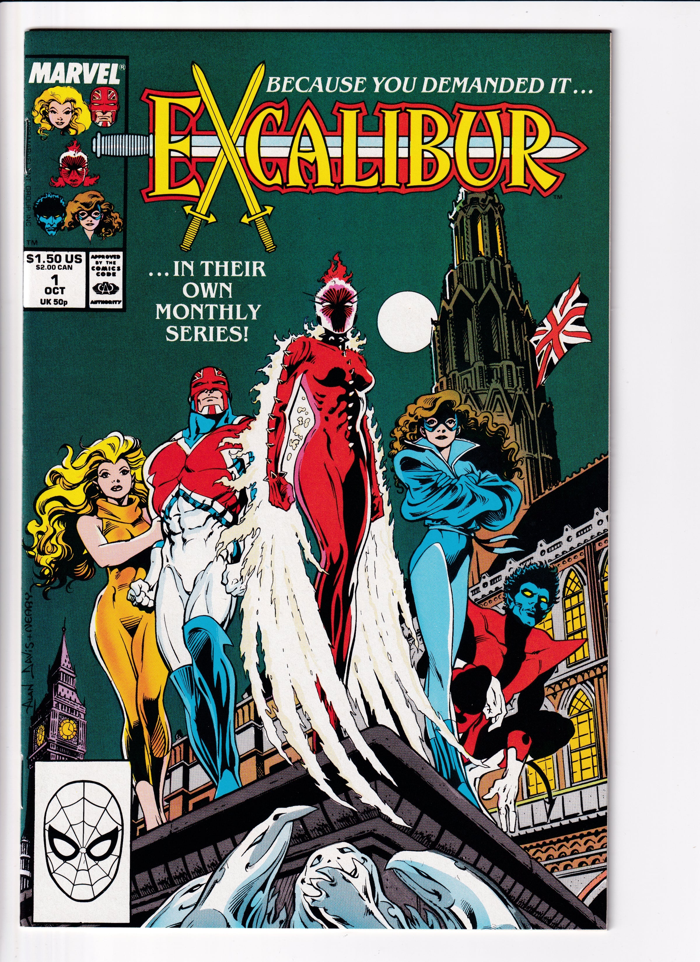 Excalibur #1 NM (9.6) (1988)