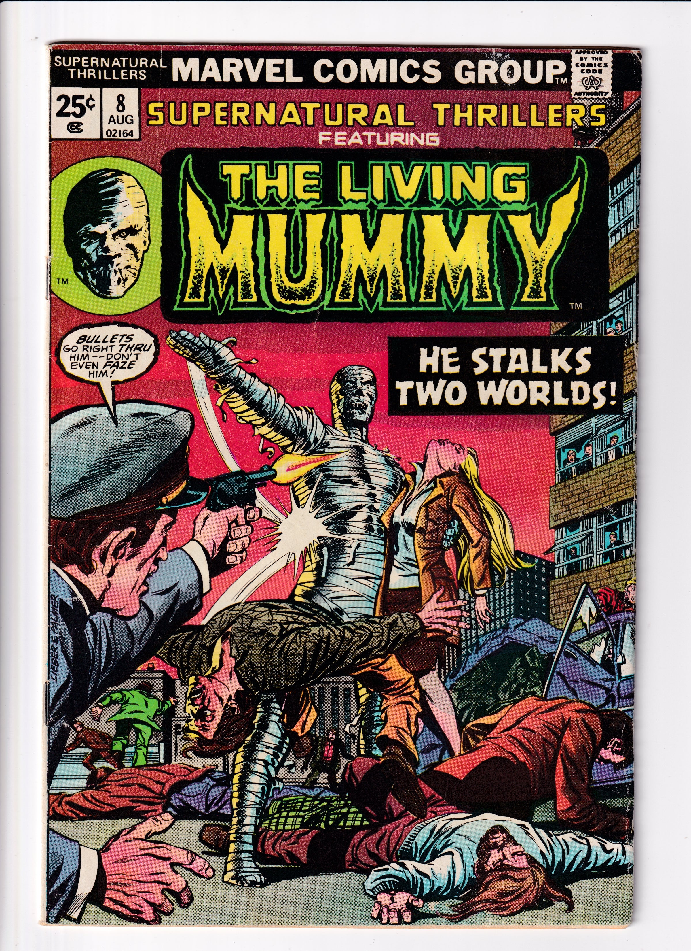 Supernatural Thrillers #8 VG (4.5) (1974)