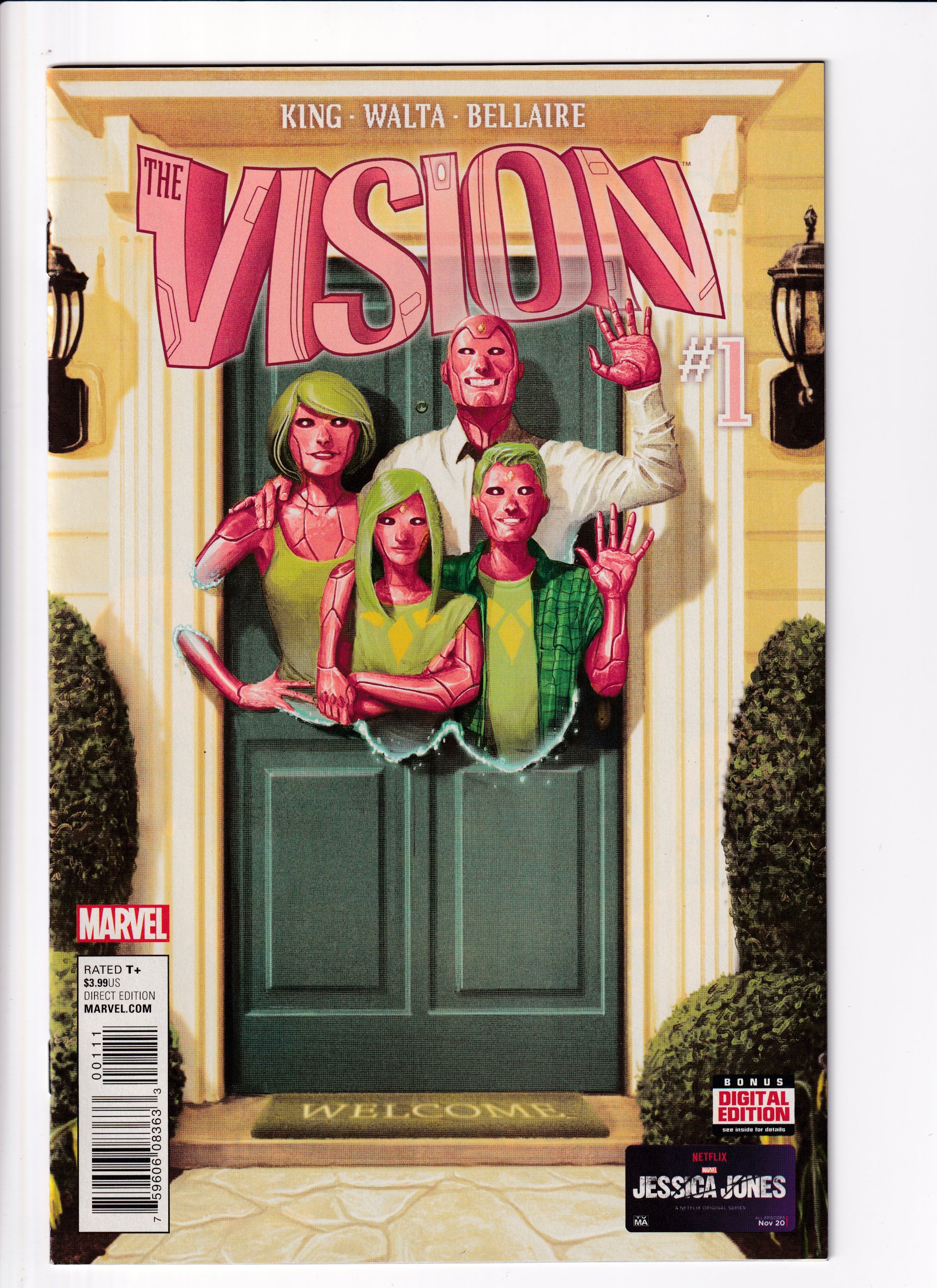 The Vision #1 NM (9.6) (2016)