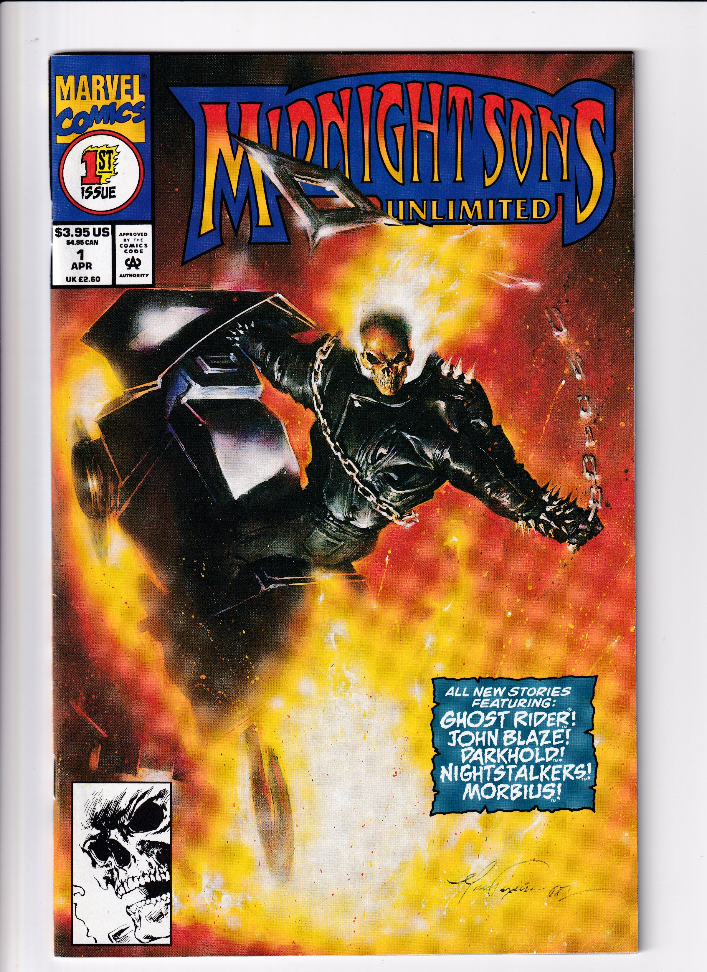 Midnight Sons Unlimited #1 NM (9.2) (1993)