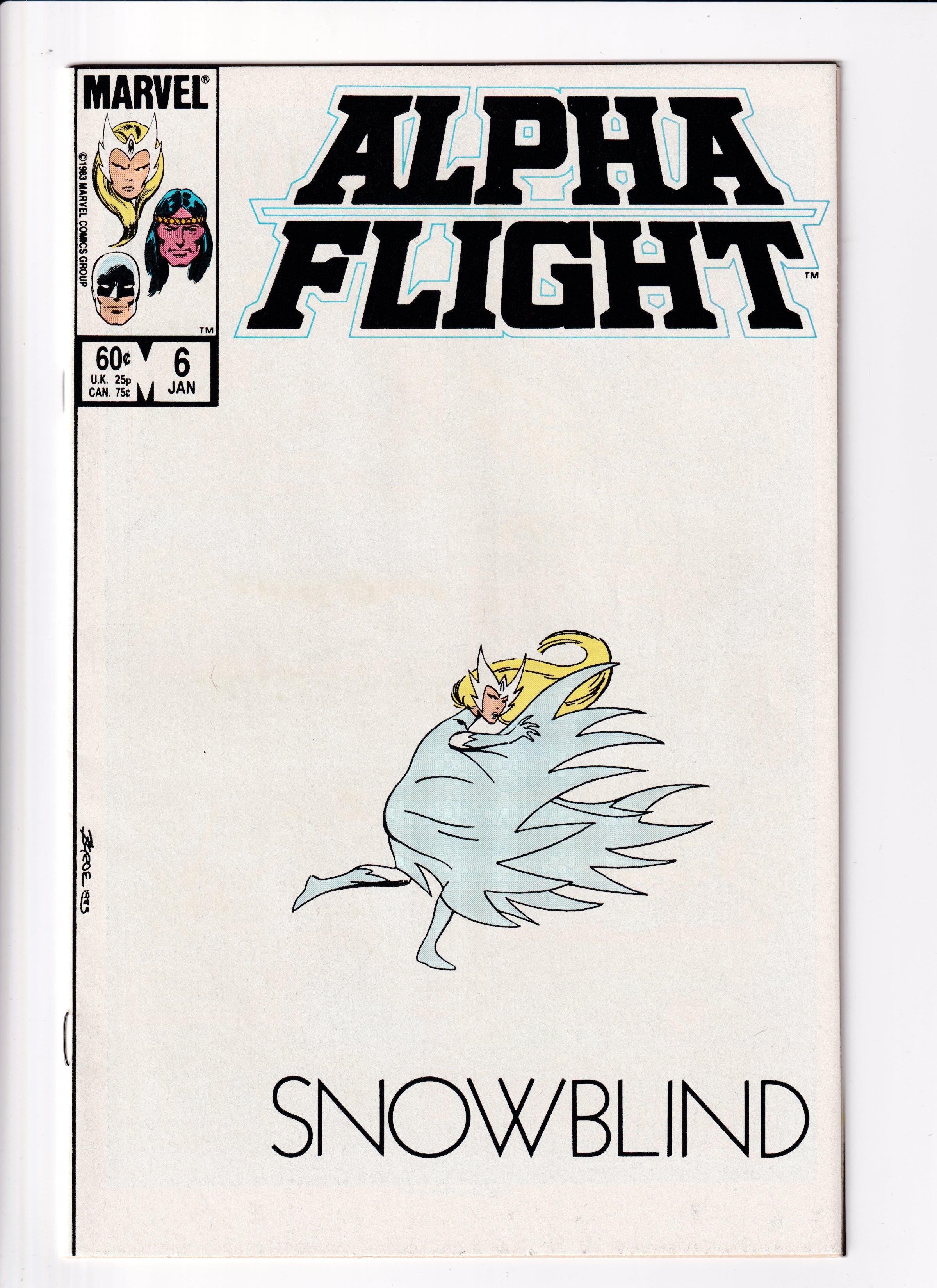 Alpha Flight #7 Canadian Price Var. Mid Grade (1983)