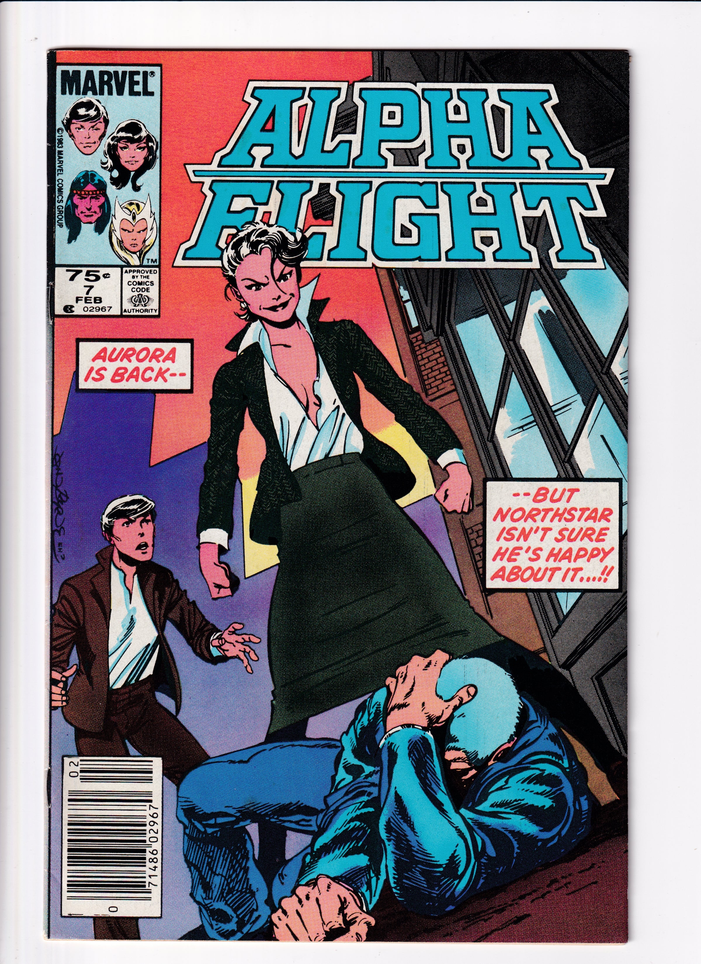 Alpha Flight #8 Canadian Price Var. NM (9.0) (1984)