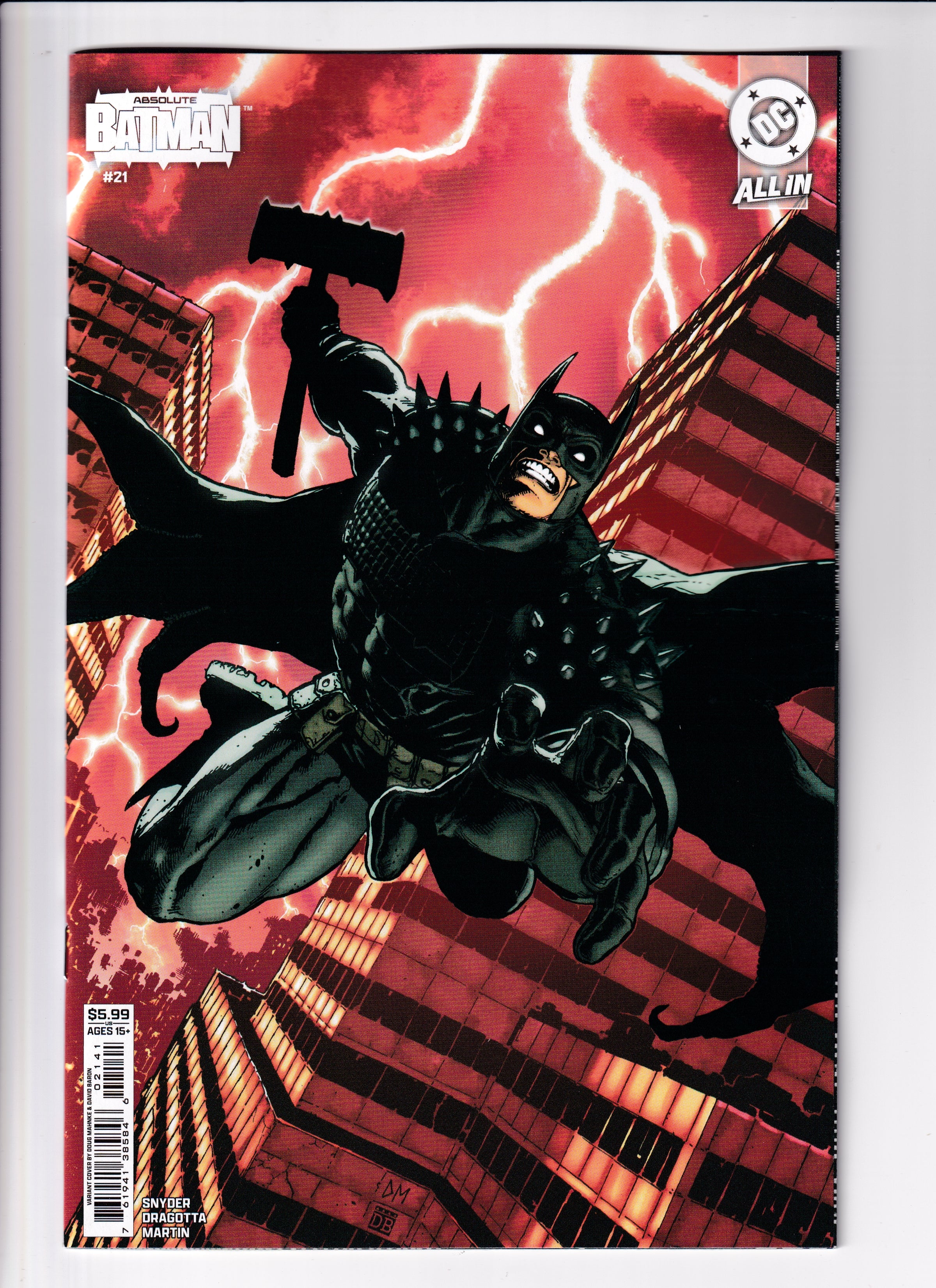 Absolute Batman #21 Mahnke & Baron Var (2026)