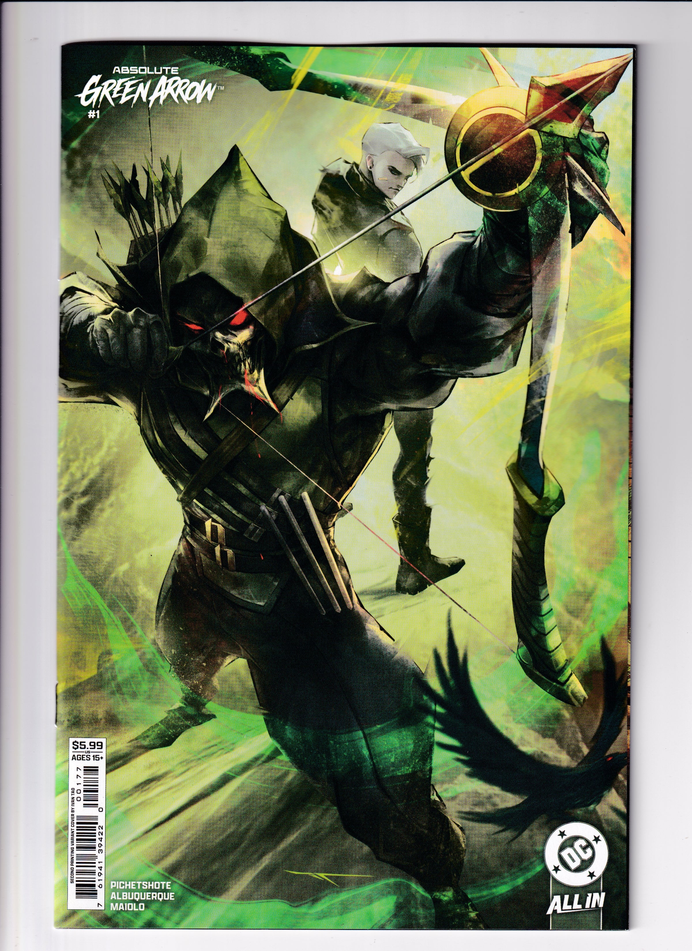 Absolute Green Arrow #1 2nd Print Tao Var. (2026)