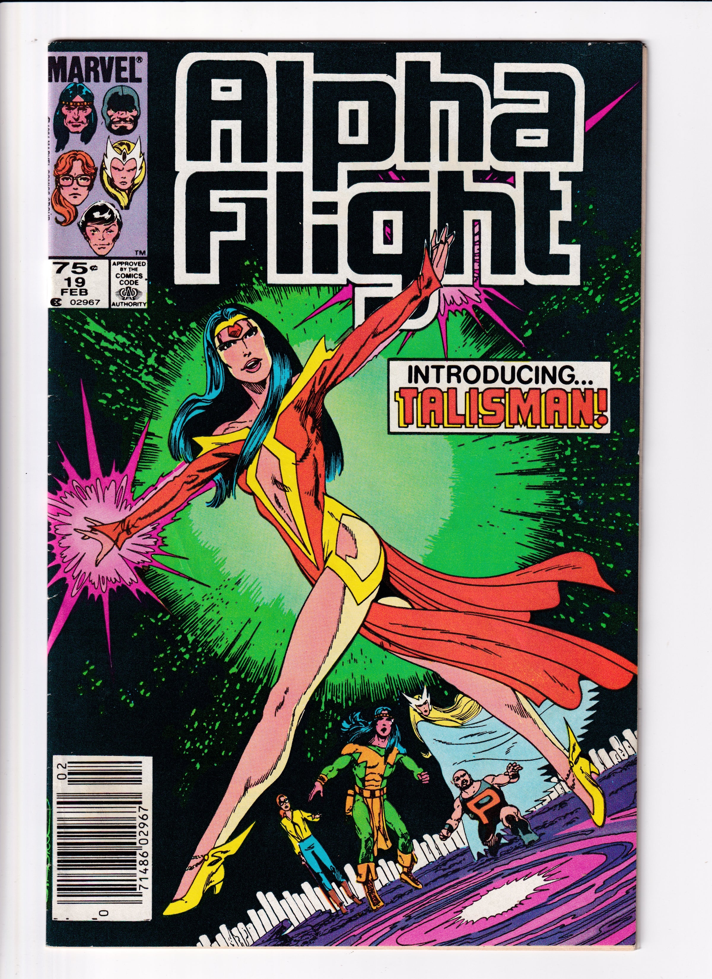 Alpha Flight #19 Canadian Price Var. FN (6.0) (1985)