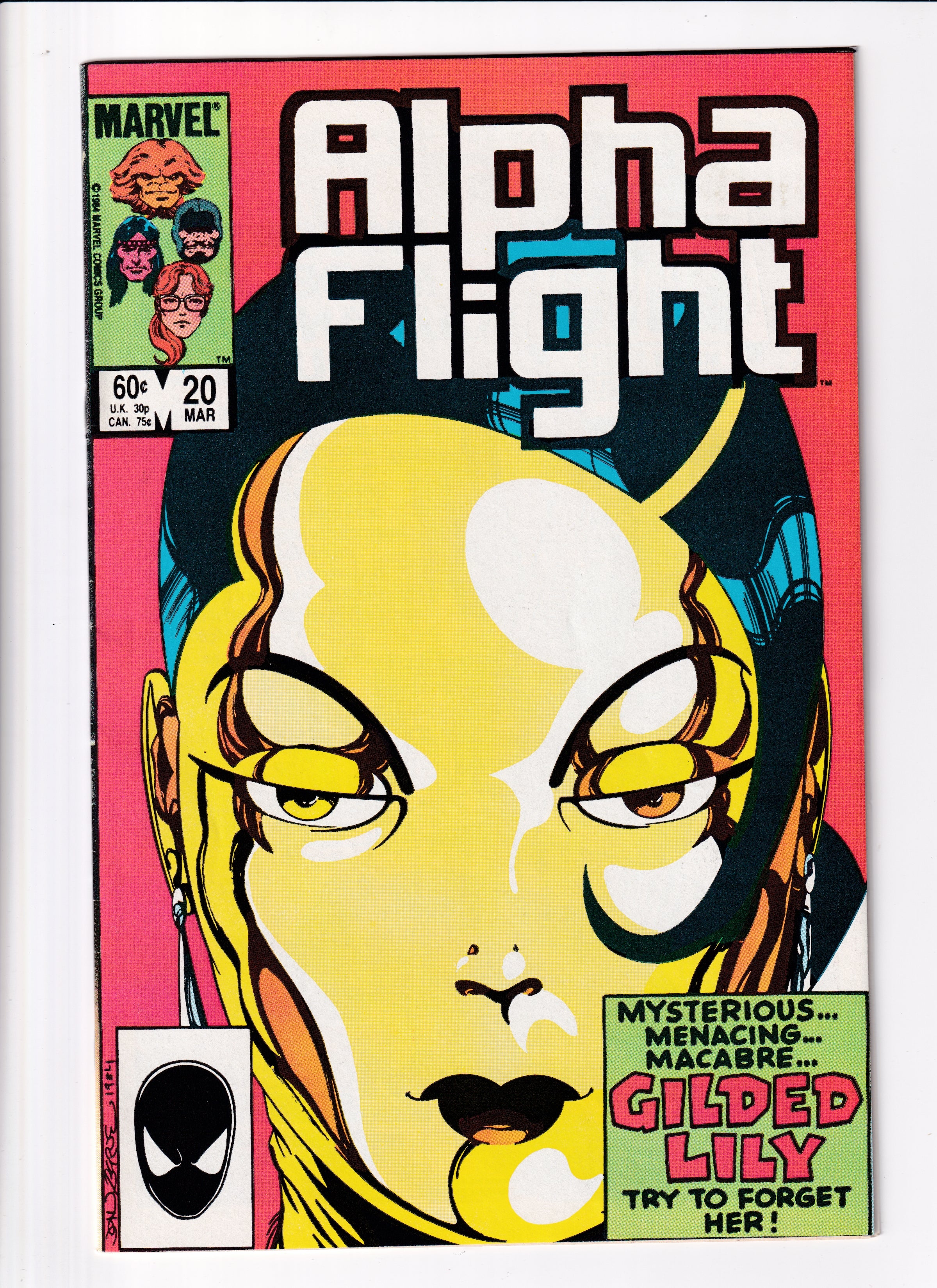 Alpha Flight #20 VF (8.5) (1985)