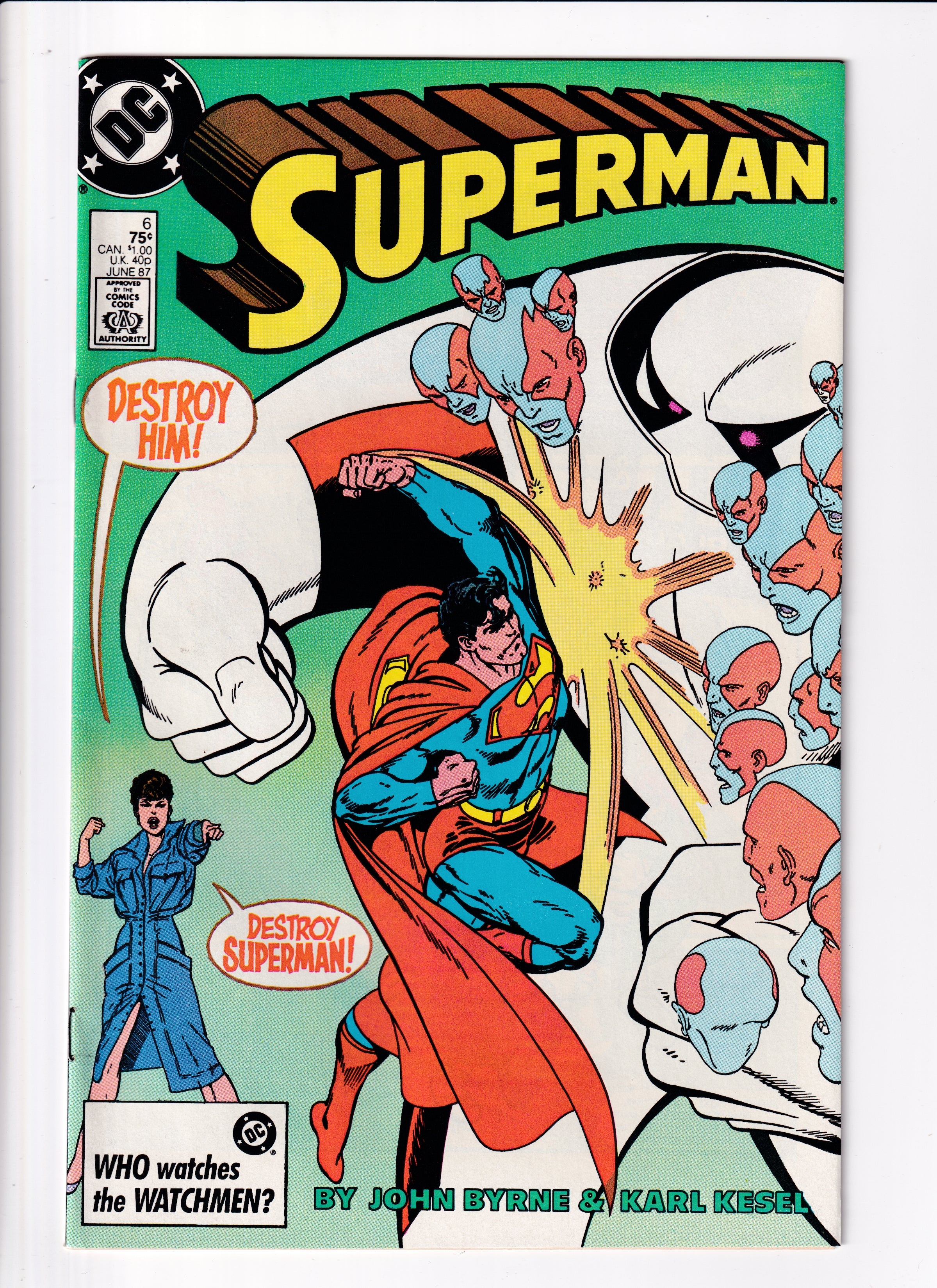 Superman #6 VF (8.5) (1987)