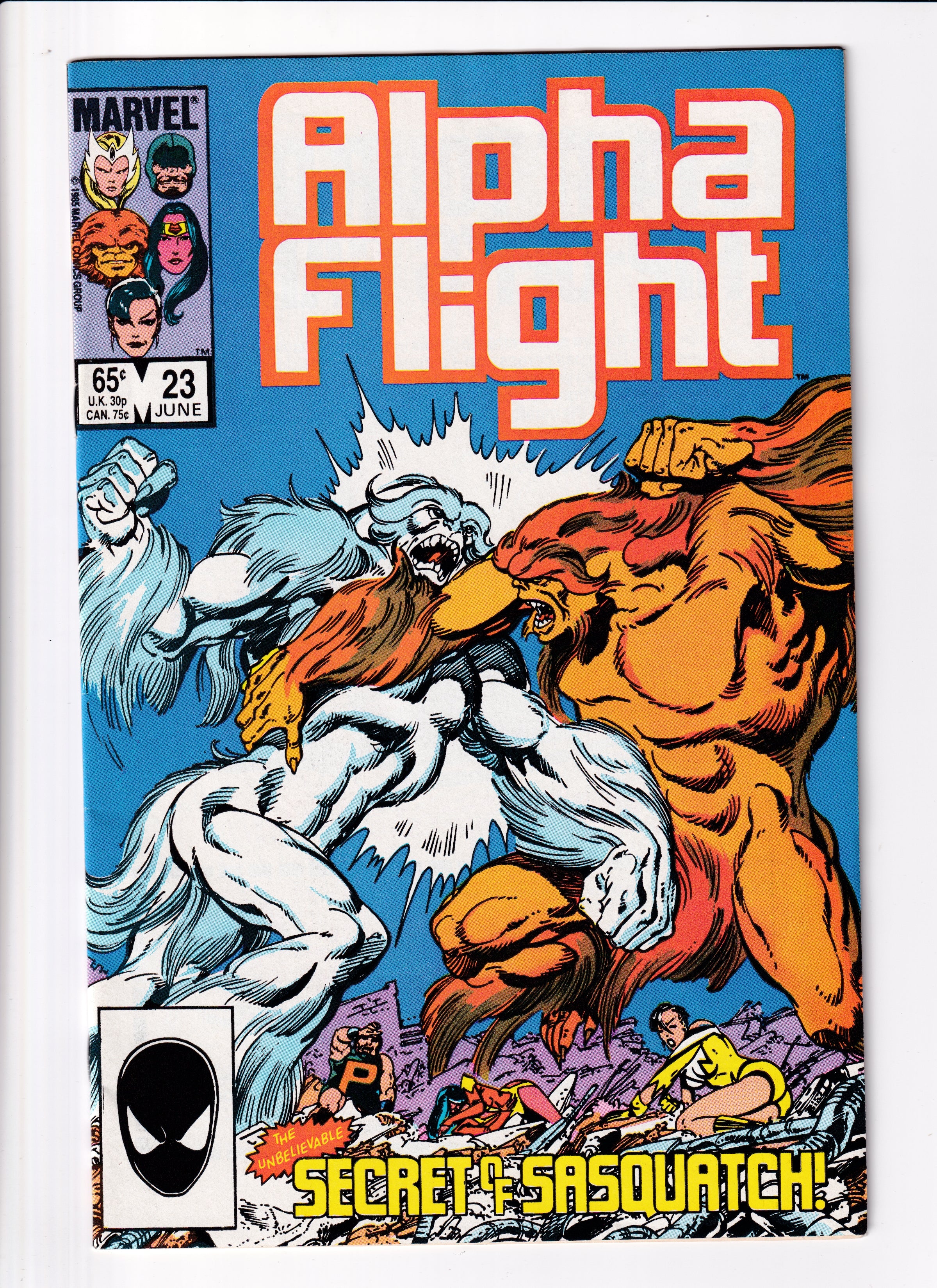Alpha Flight #23 VF (8.5) (1985)