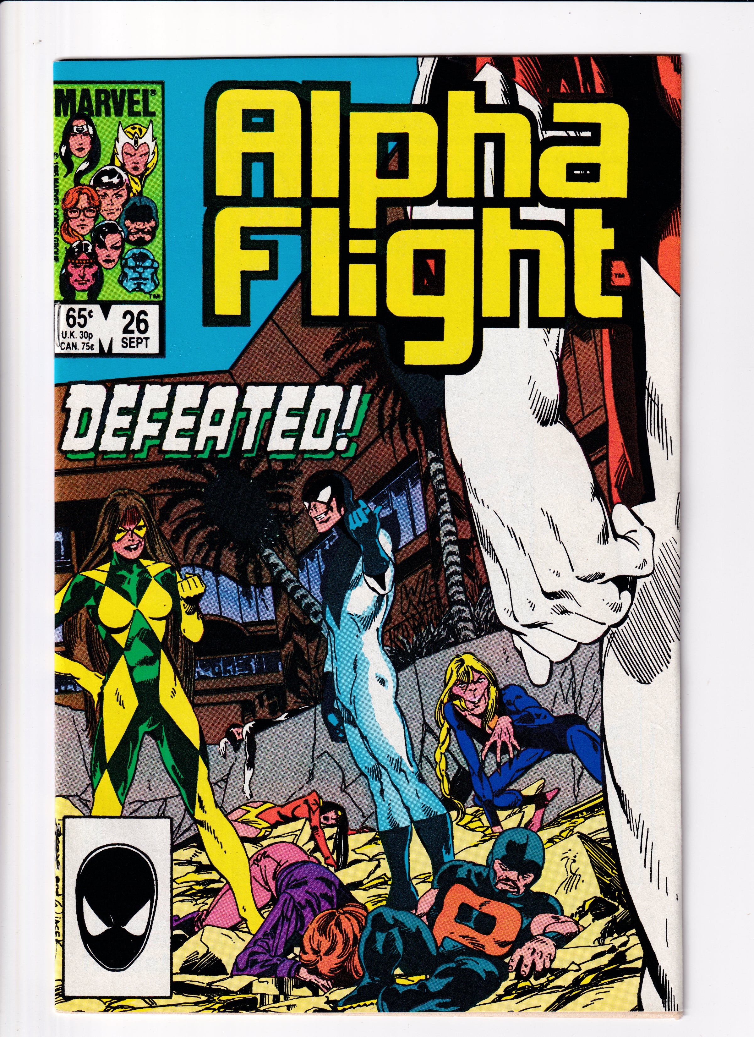 Alpha Flight #26 VF (8.5) (1985)