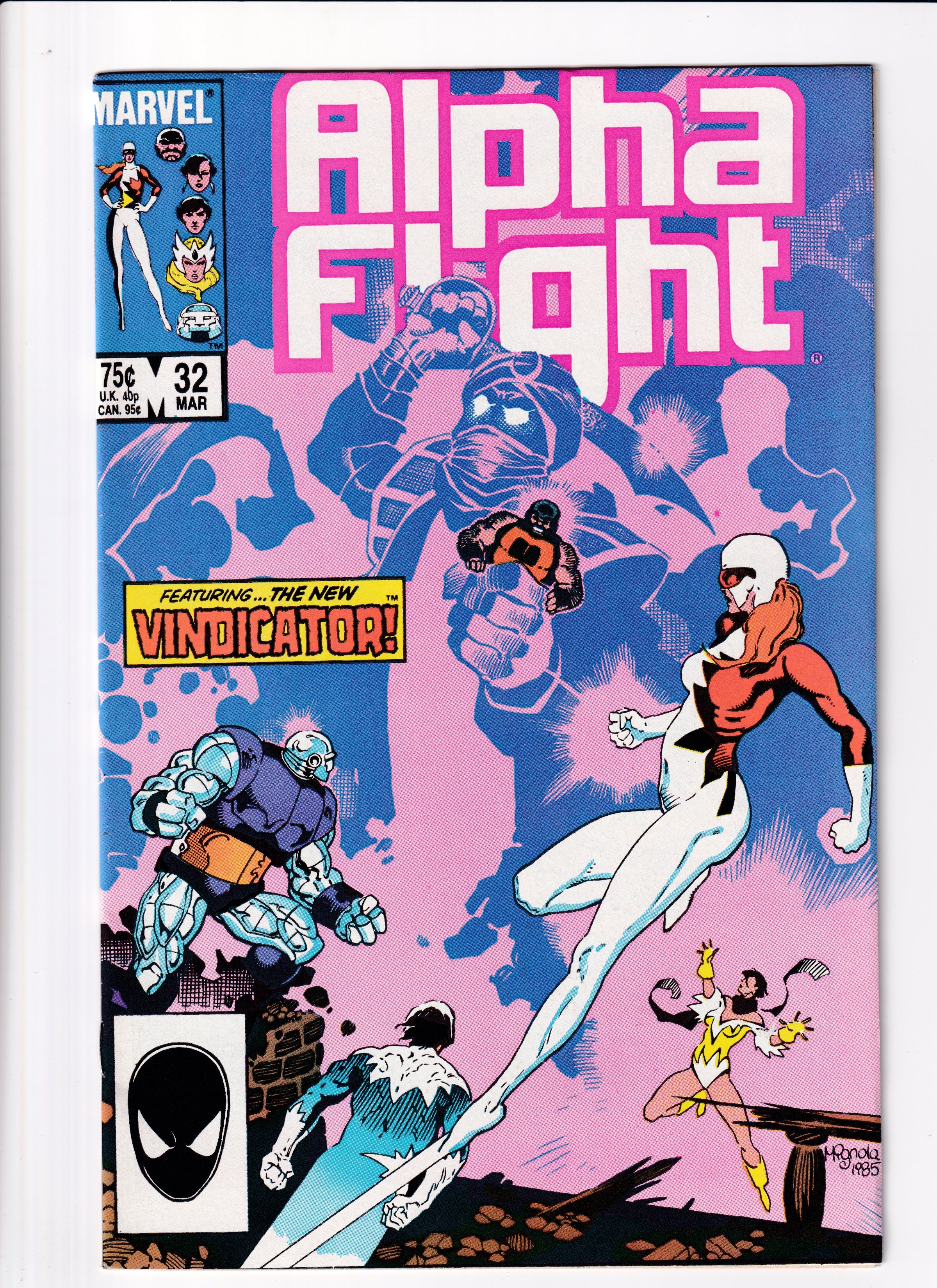 Alpha Flight #32 VF (8.5) (1986)
