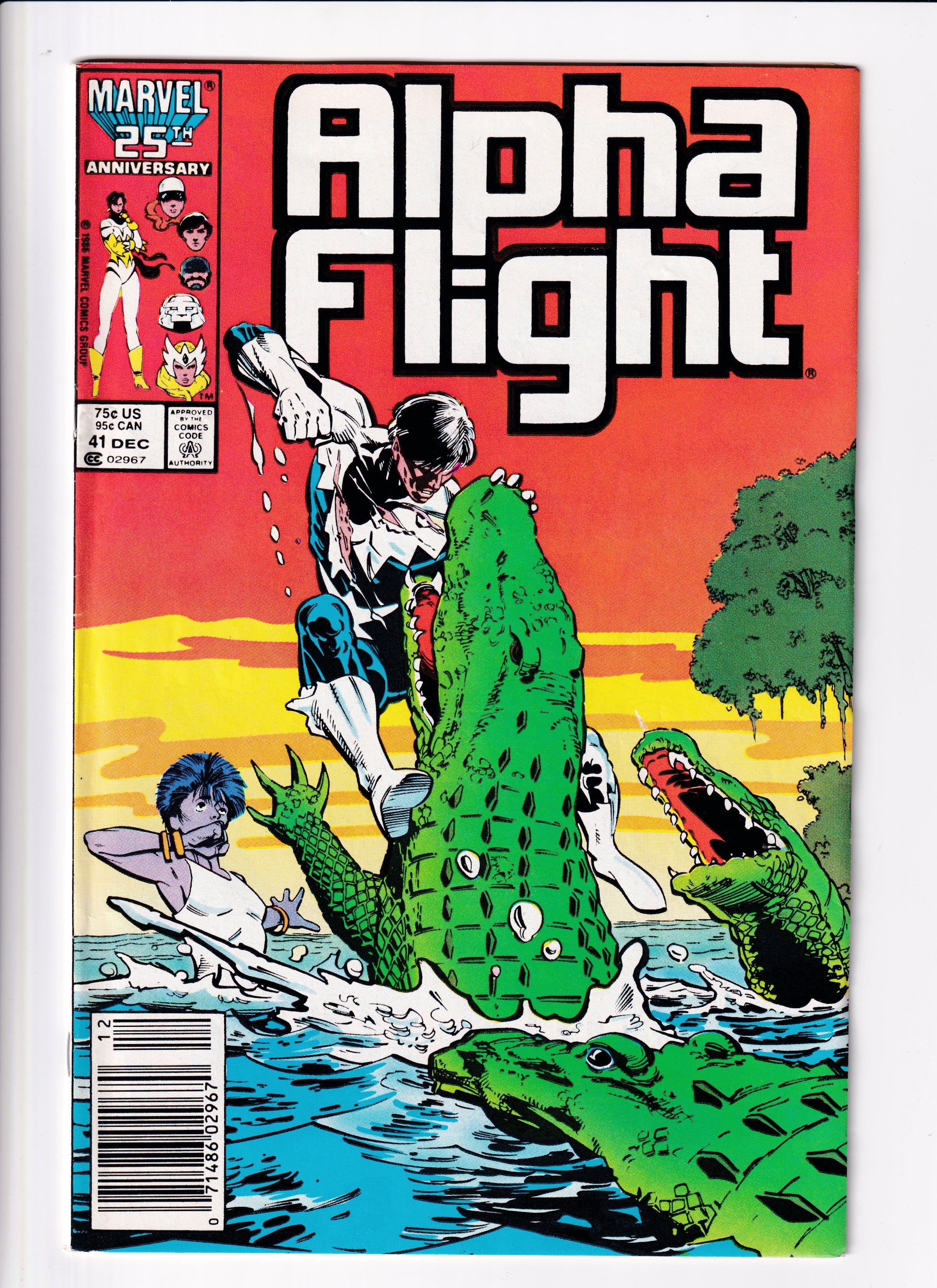 Alpha Flight #41 Newsstand FN (7.0) (1986)